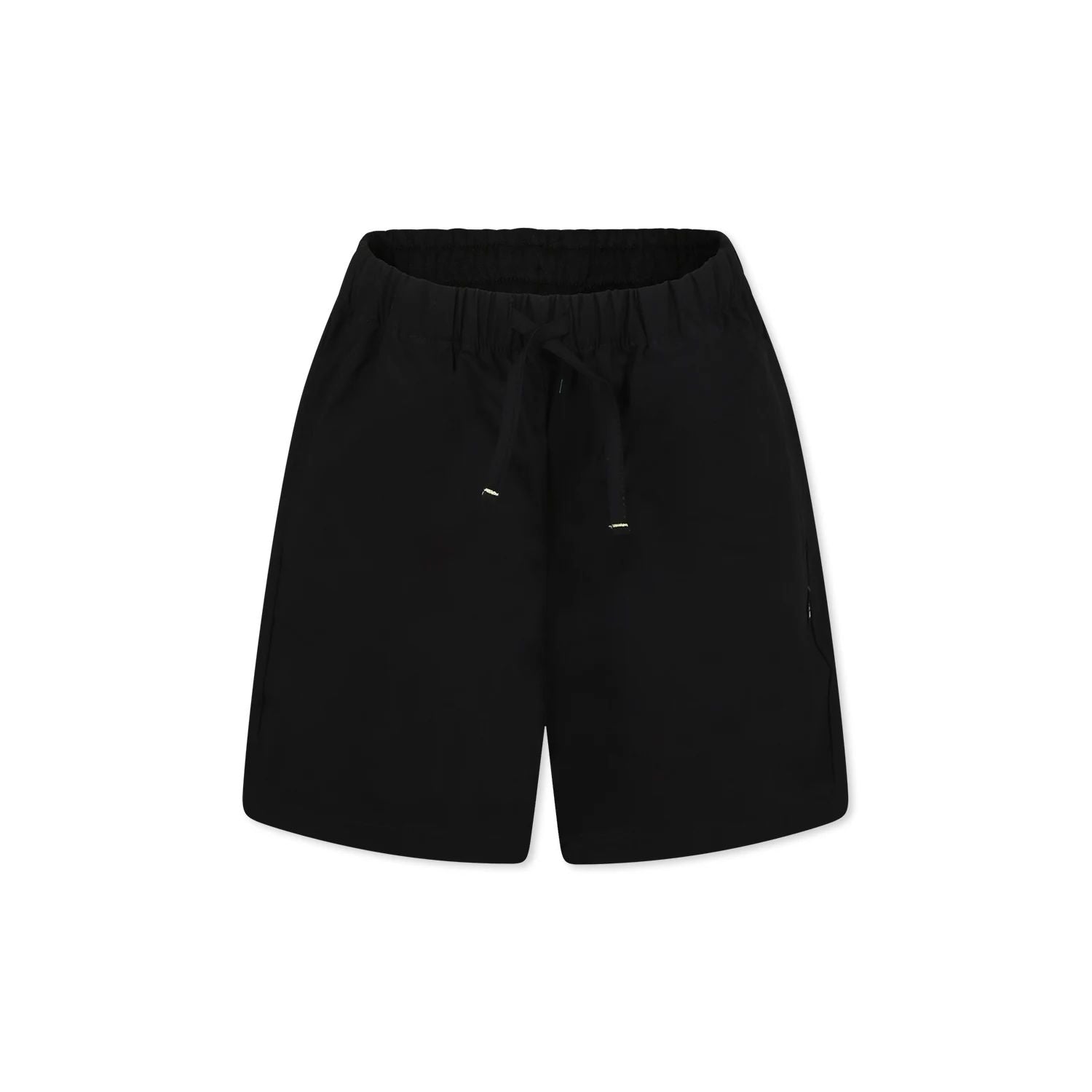 Boys Black Cotton Shorts