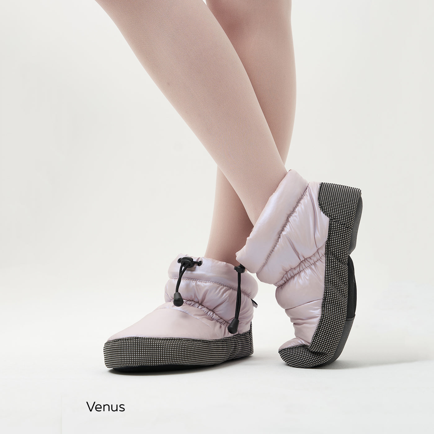Girls Pearl Pink Ballet Warmer Boots