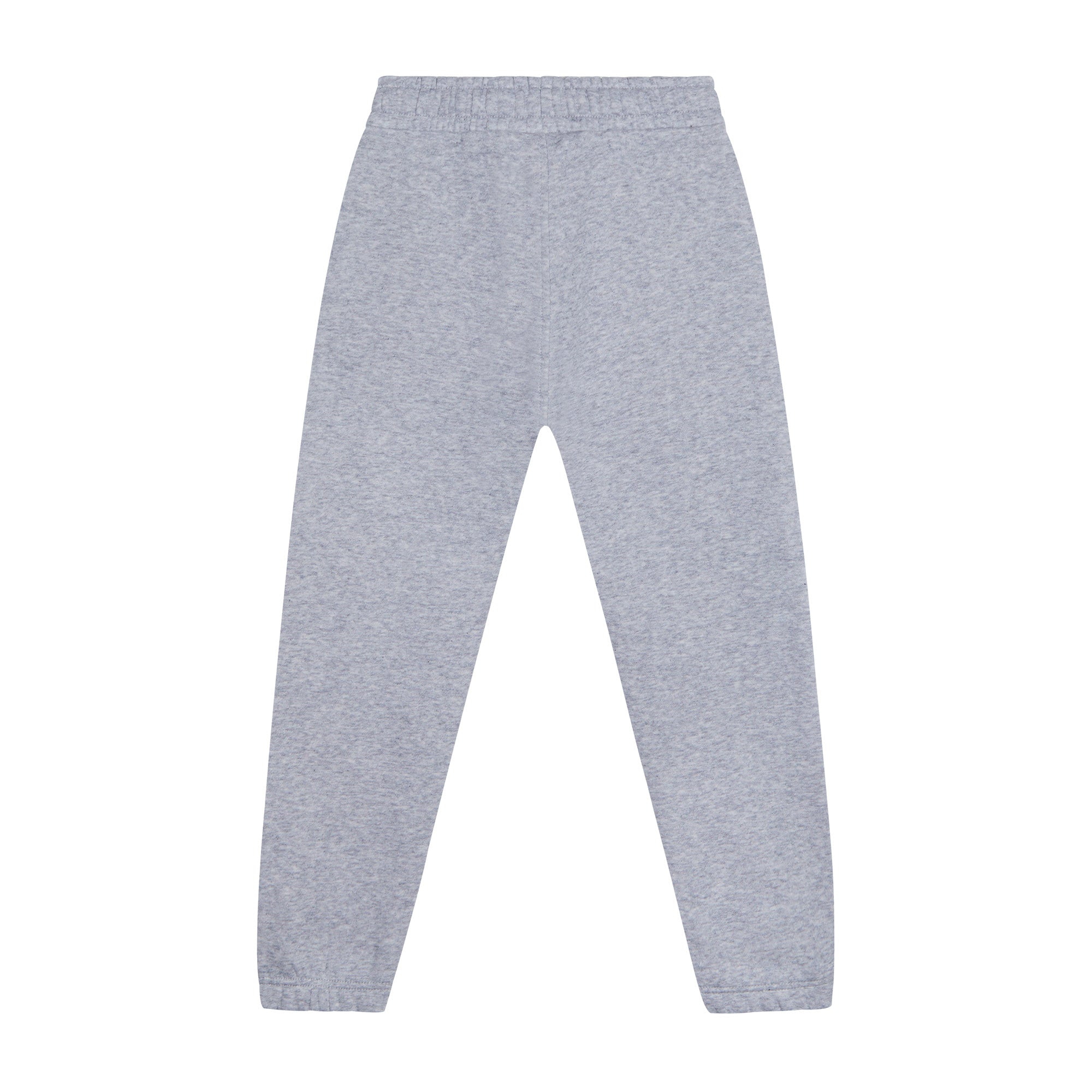 Boys Grey Logo Cotton Trousers