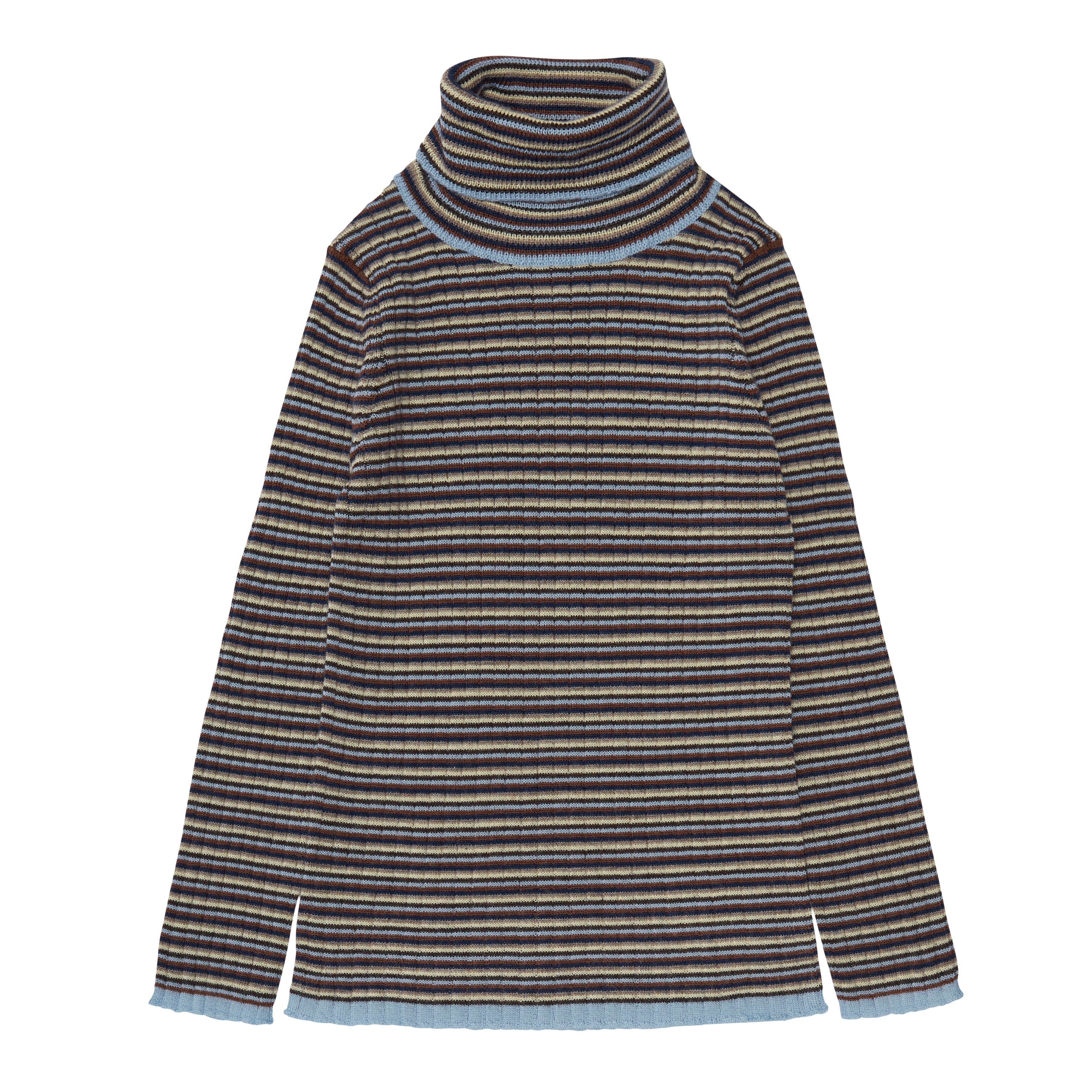 Boys & Girls Multicolor Stripes Wool Top