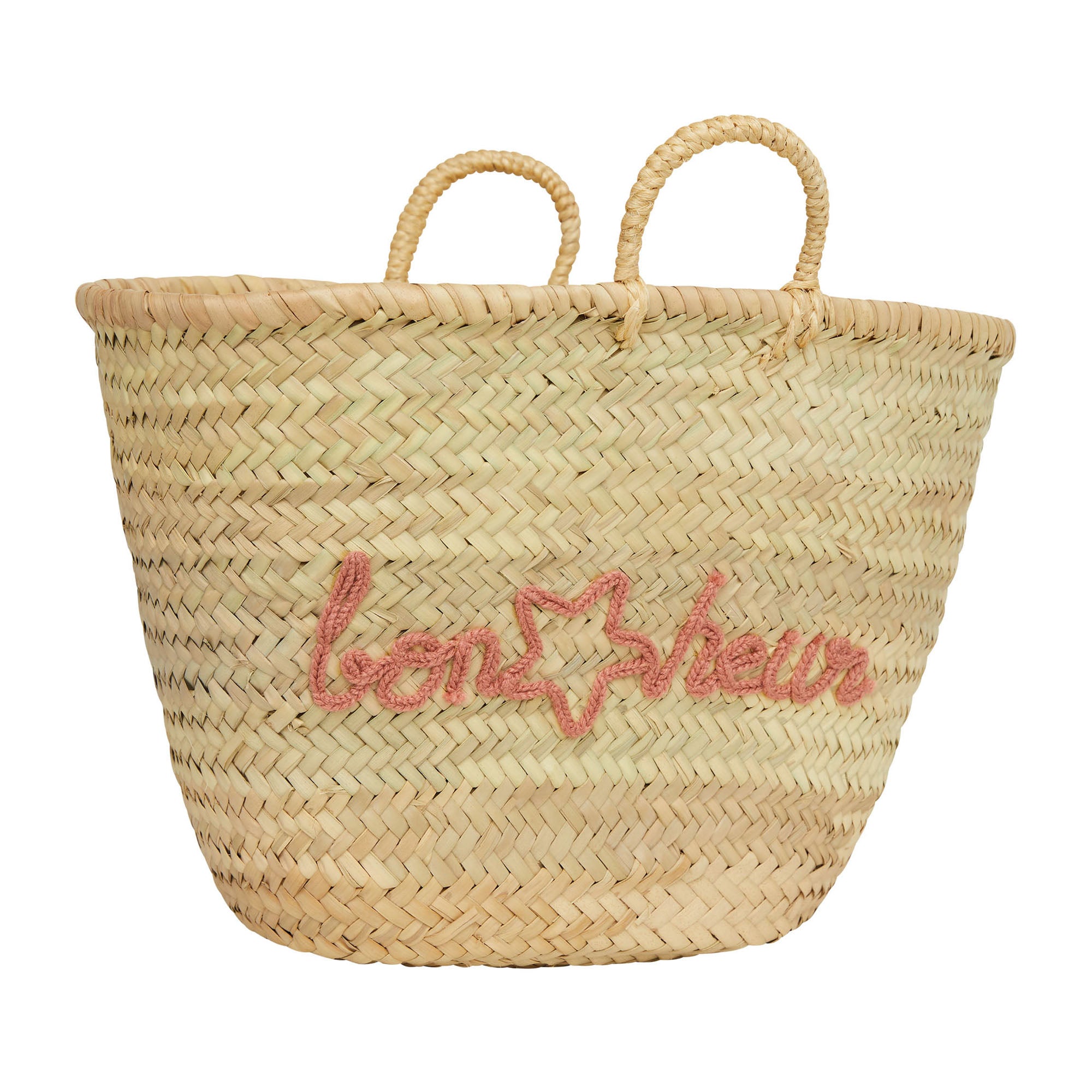 Girls Beige Logo Handbag
