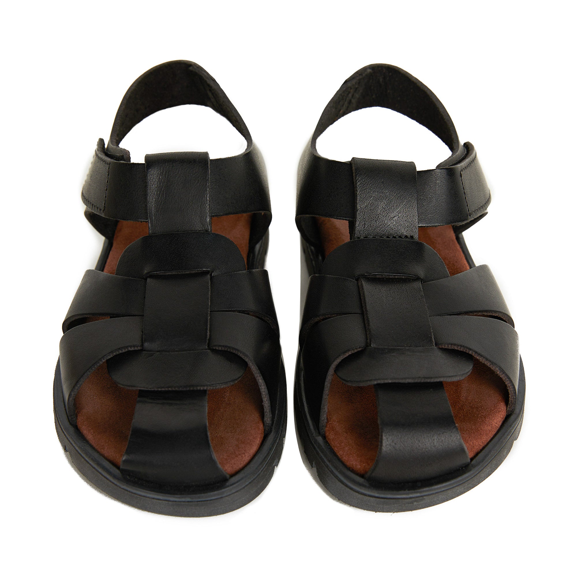 Boys & Girls Black Sandals