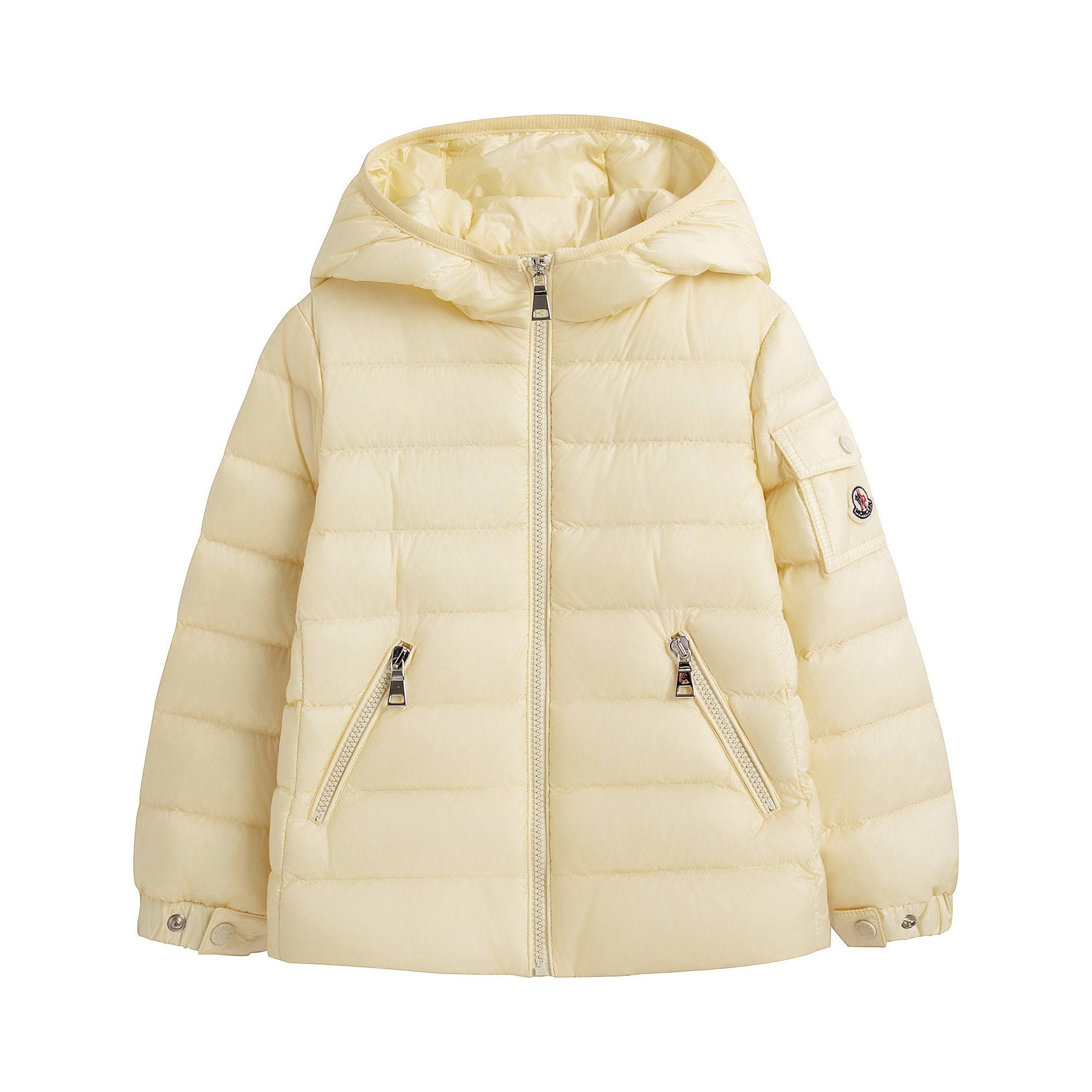 Girls Yellow "GLES" Padded Down Jacket