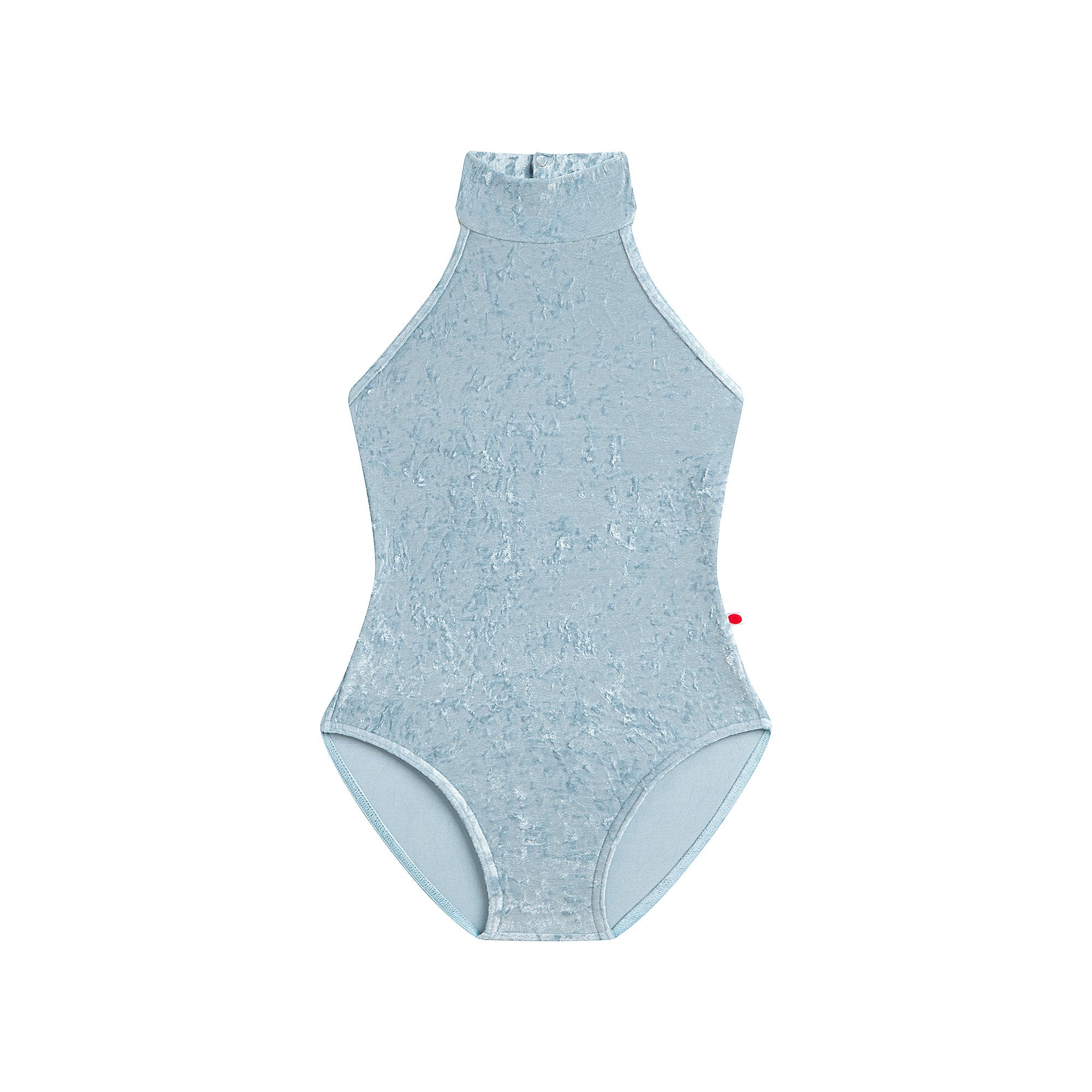 Girls Light Blue "Sarah/CV-Ice/CV-Ice" Velvet Ballet Onesies