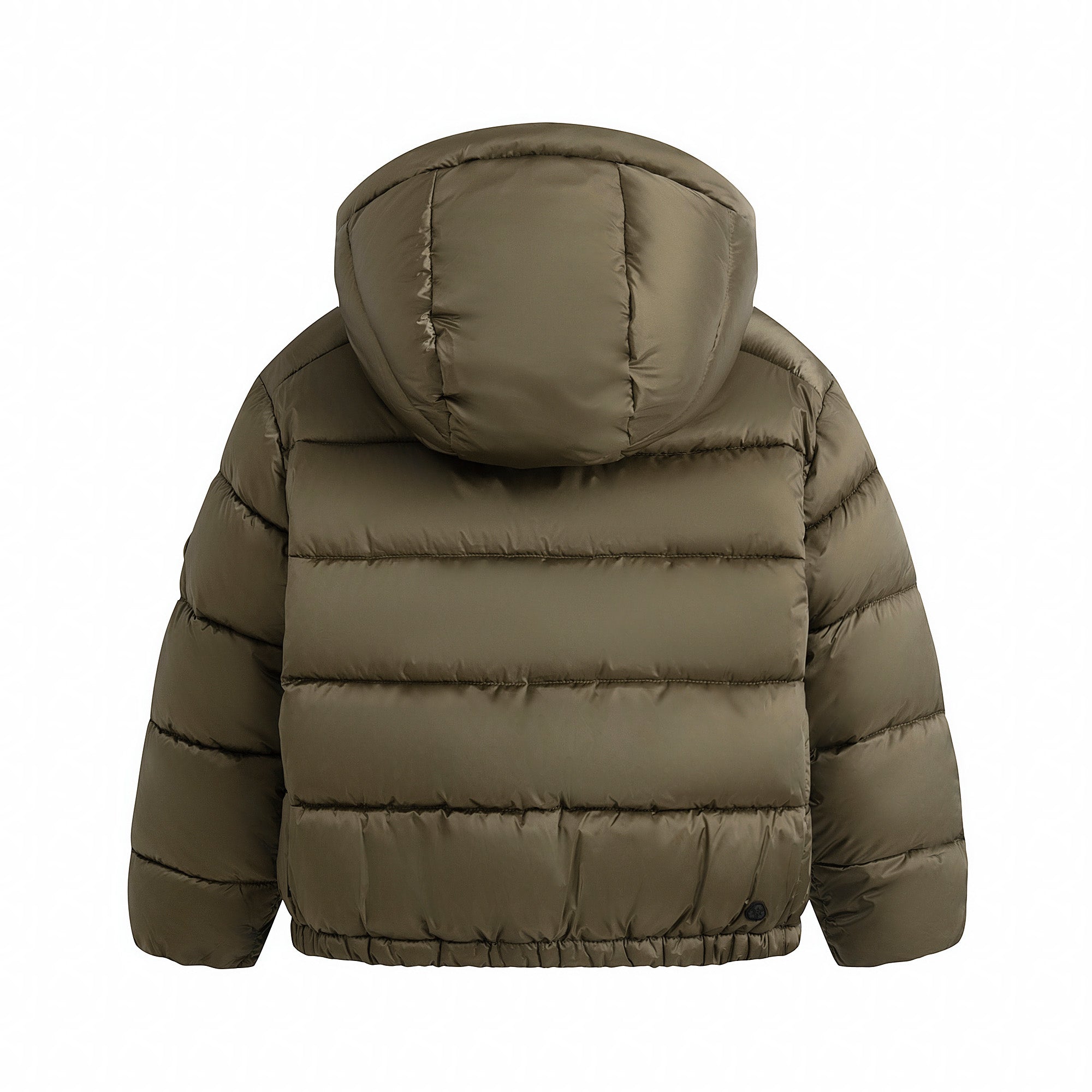 Boys & Girls Olive Green Padded Jacket