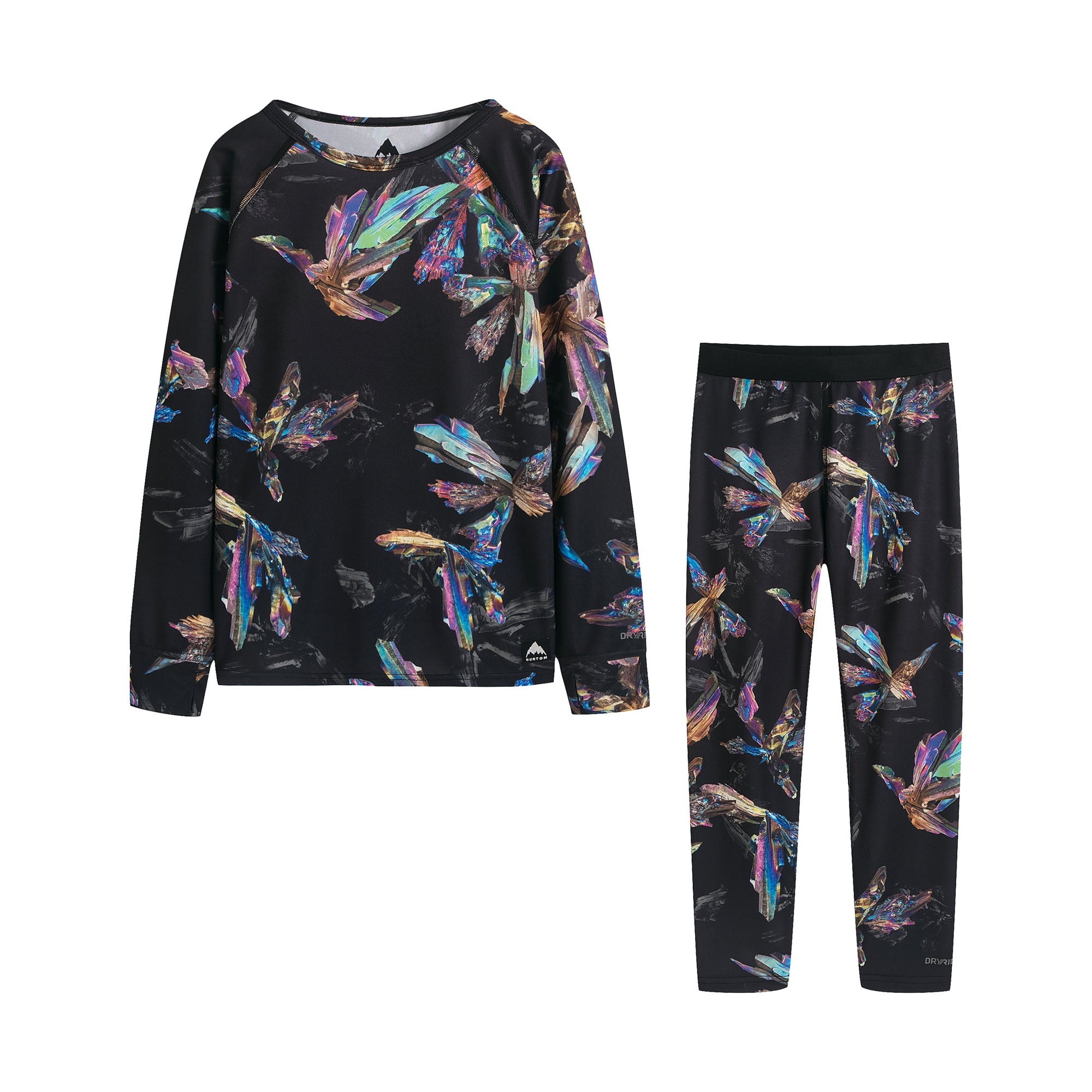 Boys & Girls Black Snow Set