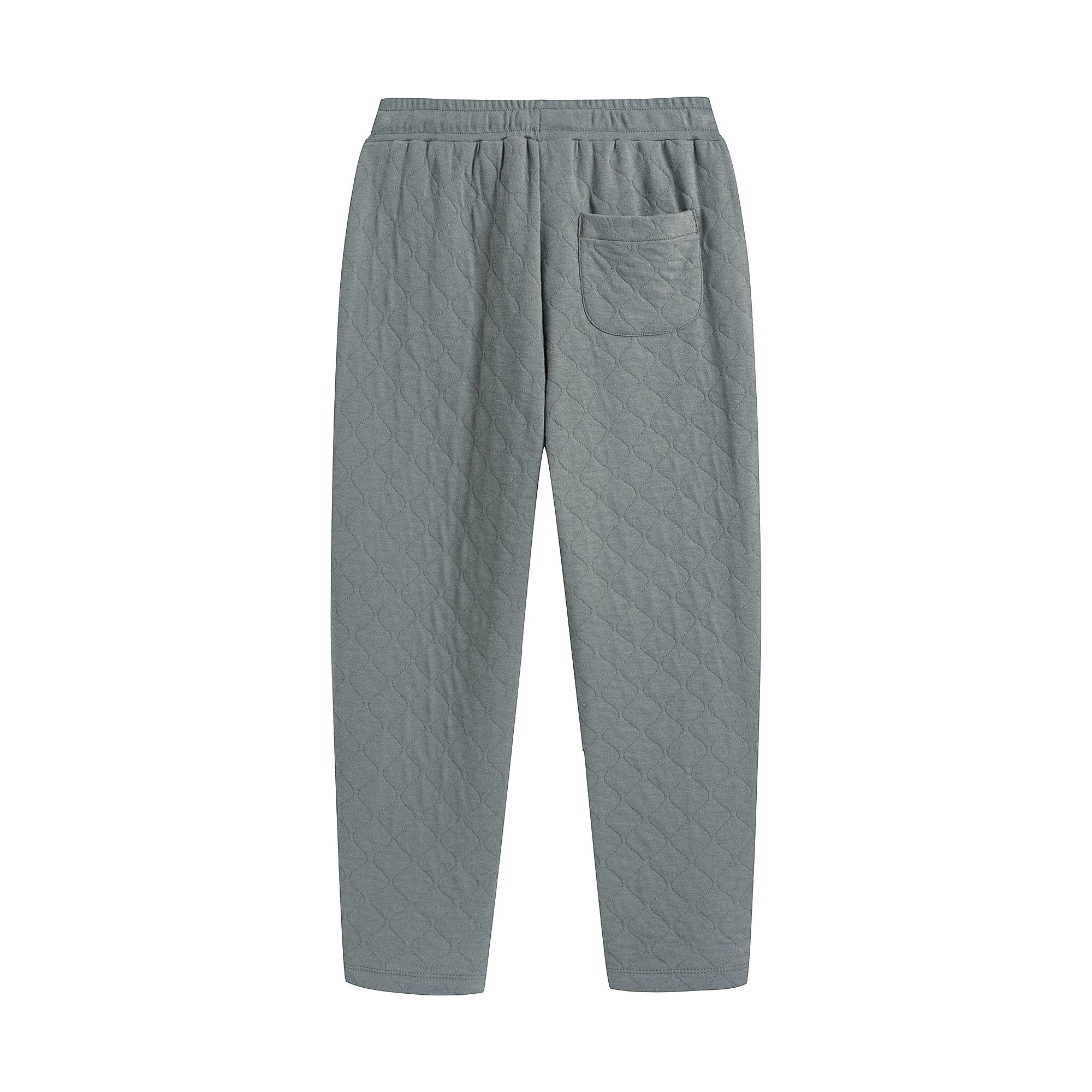 Boys Dark Green Cotton Trousers