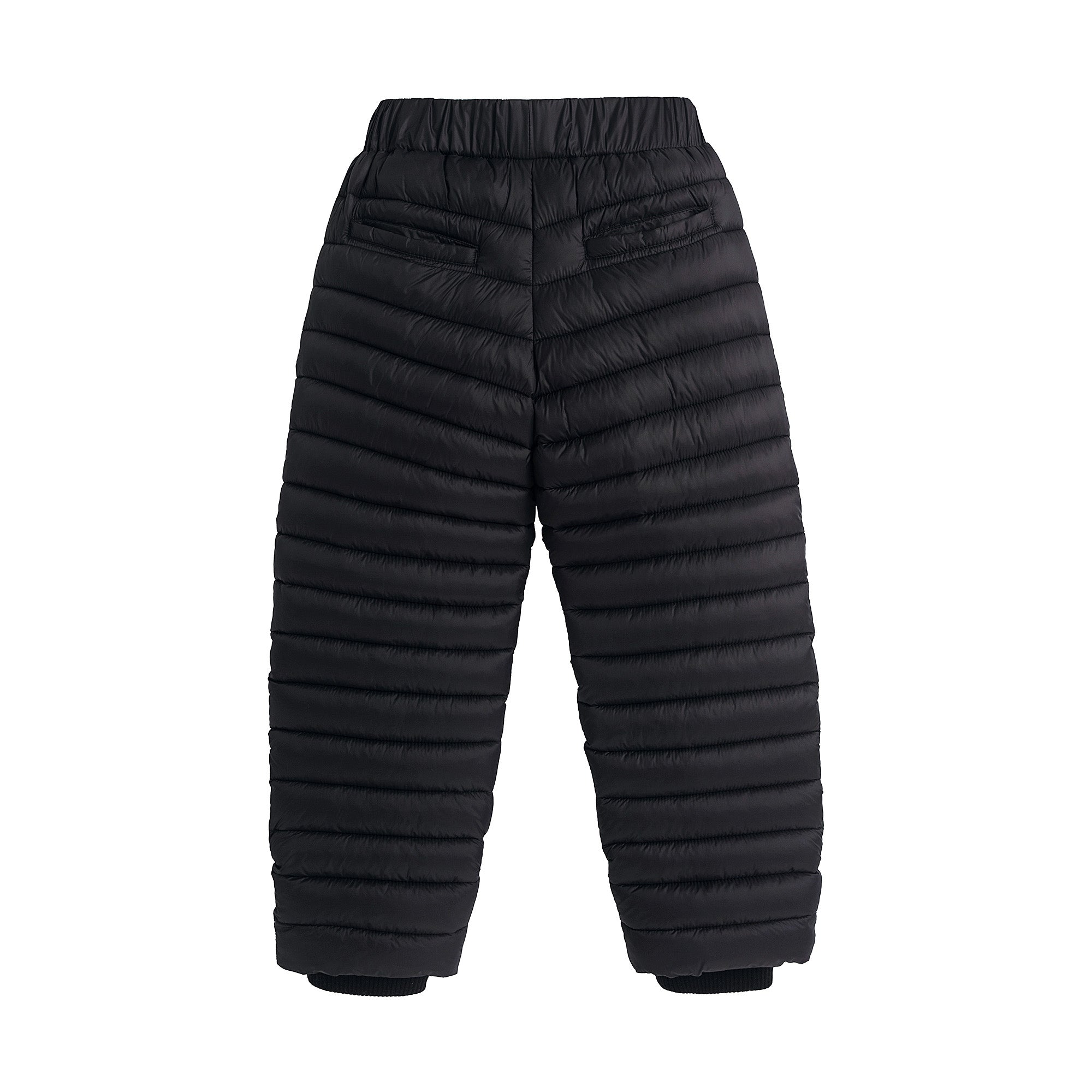 Boys & Girls Black Padded Trousers
