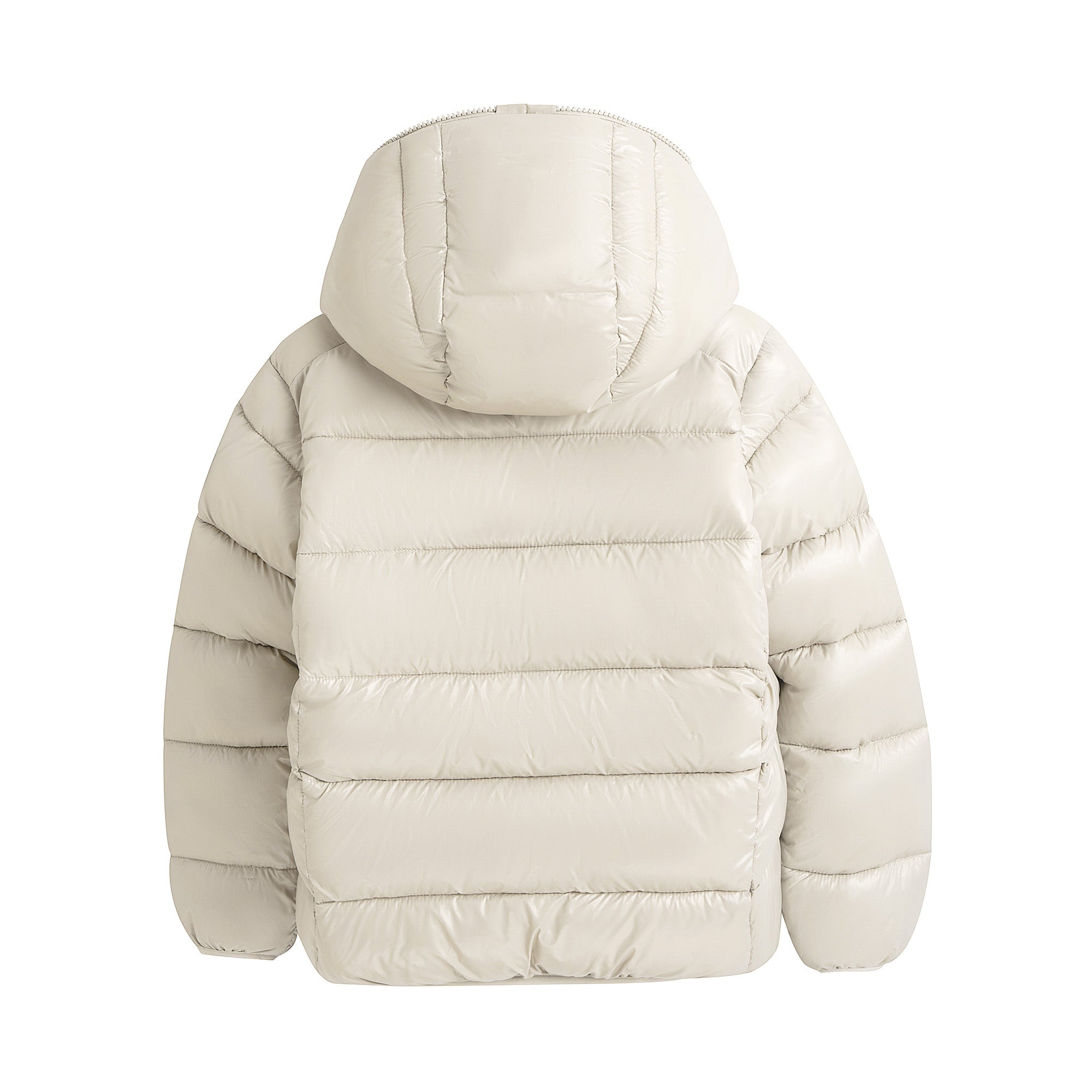 Boys & Girls Beige Padded Jacket