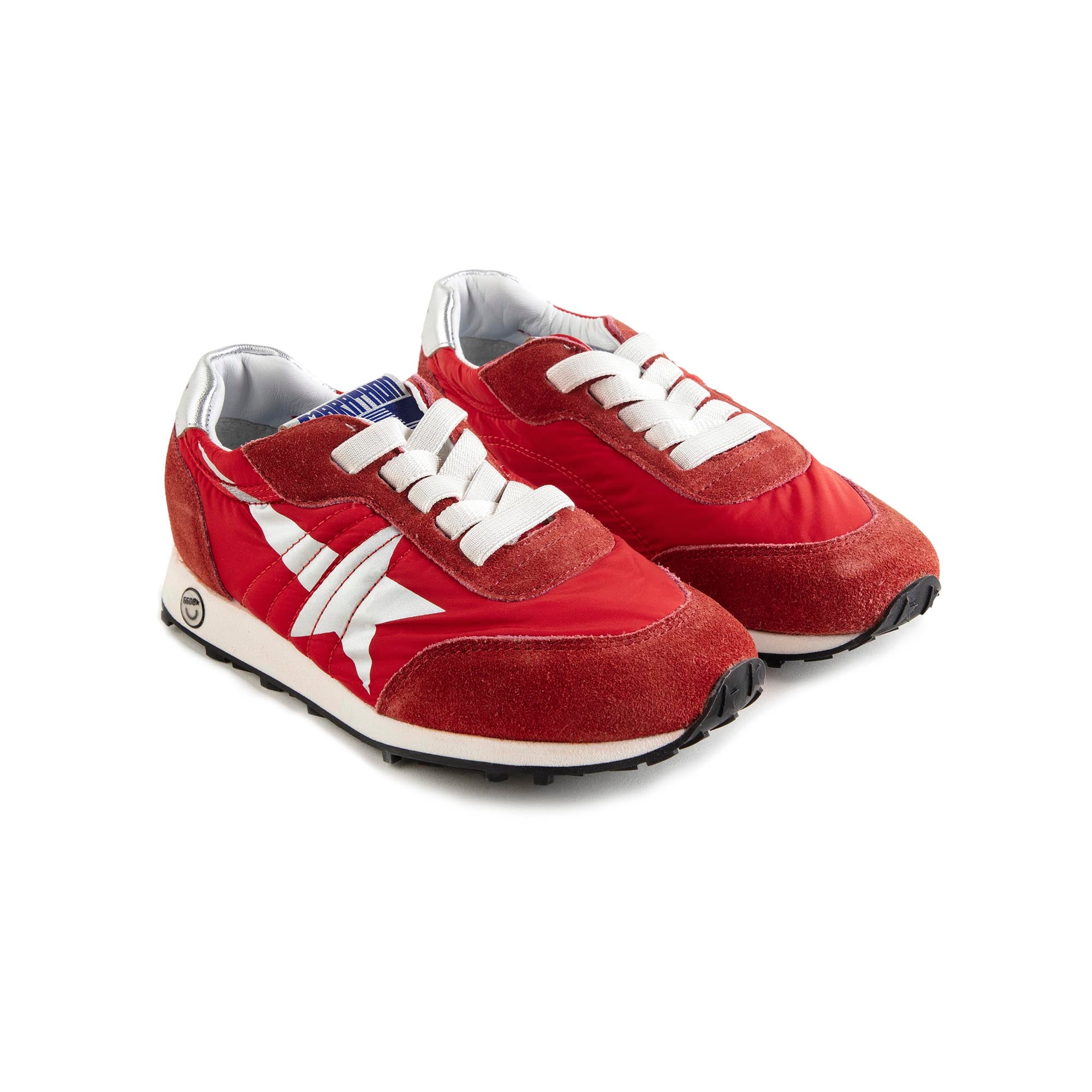Boys & Girls Red "RUNNING MARATHON" Shoes