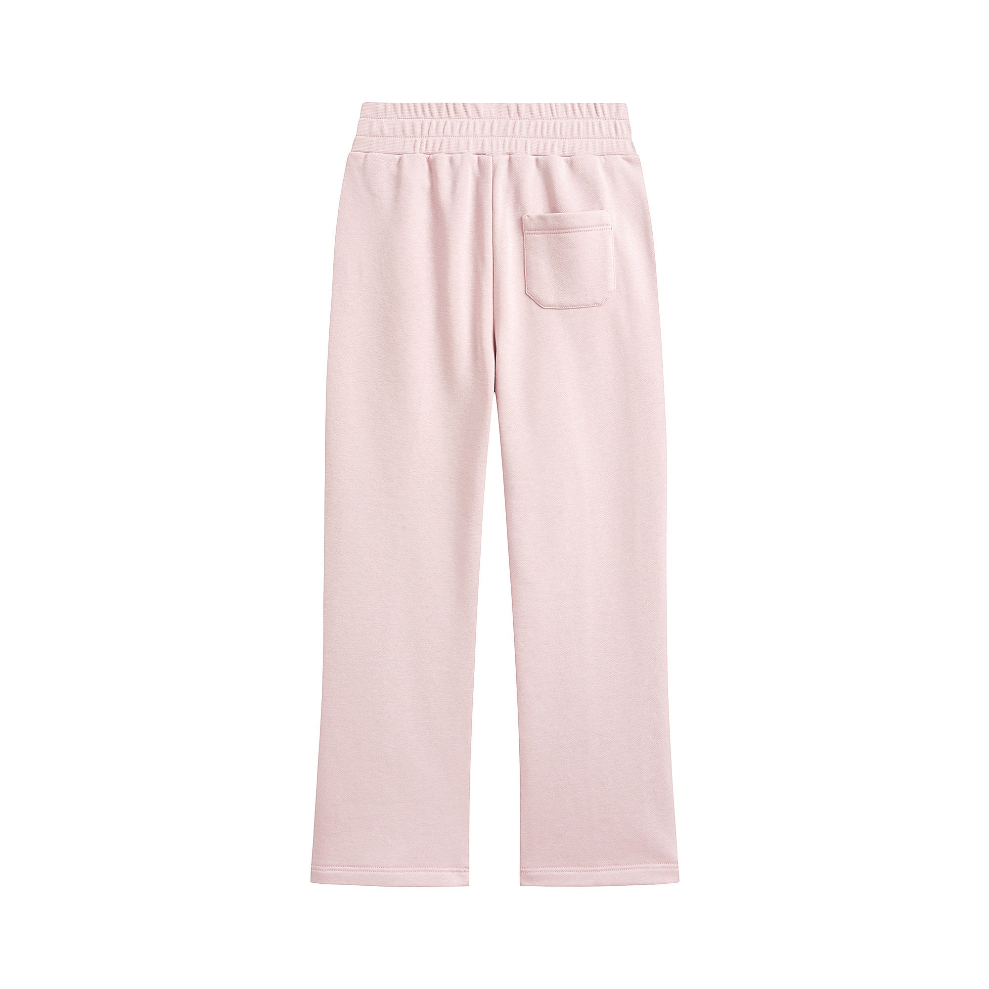 Girls Pink Cotton Trousers