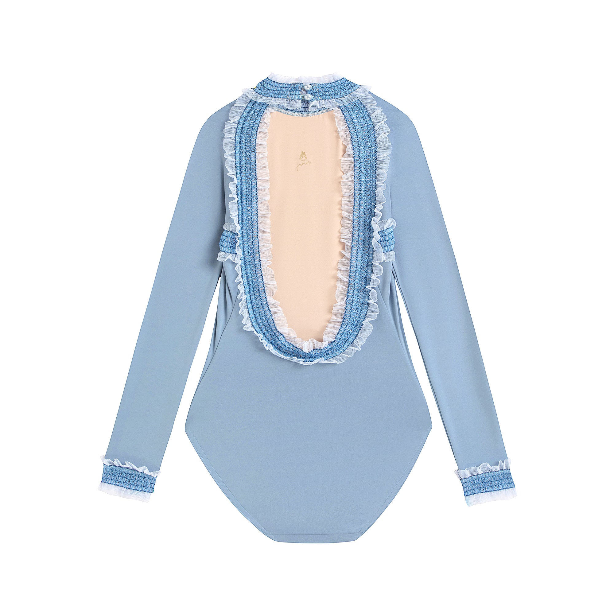 Girls Blue Ballet Onesies