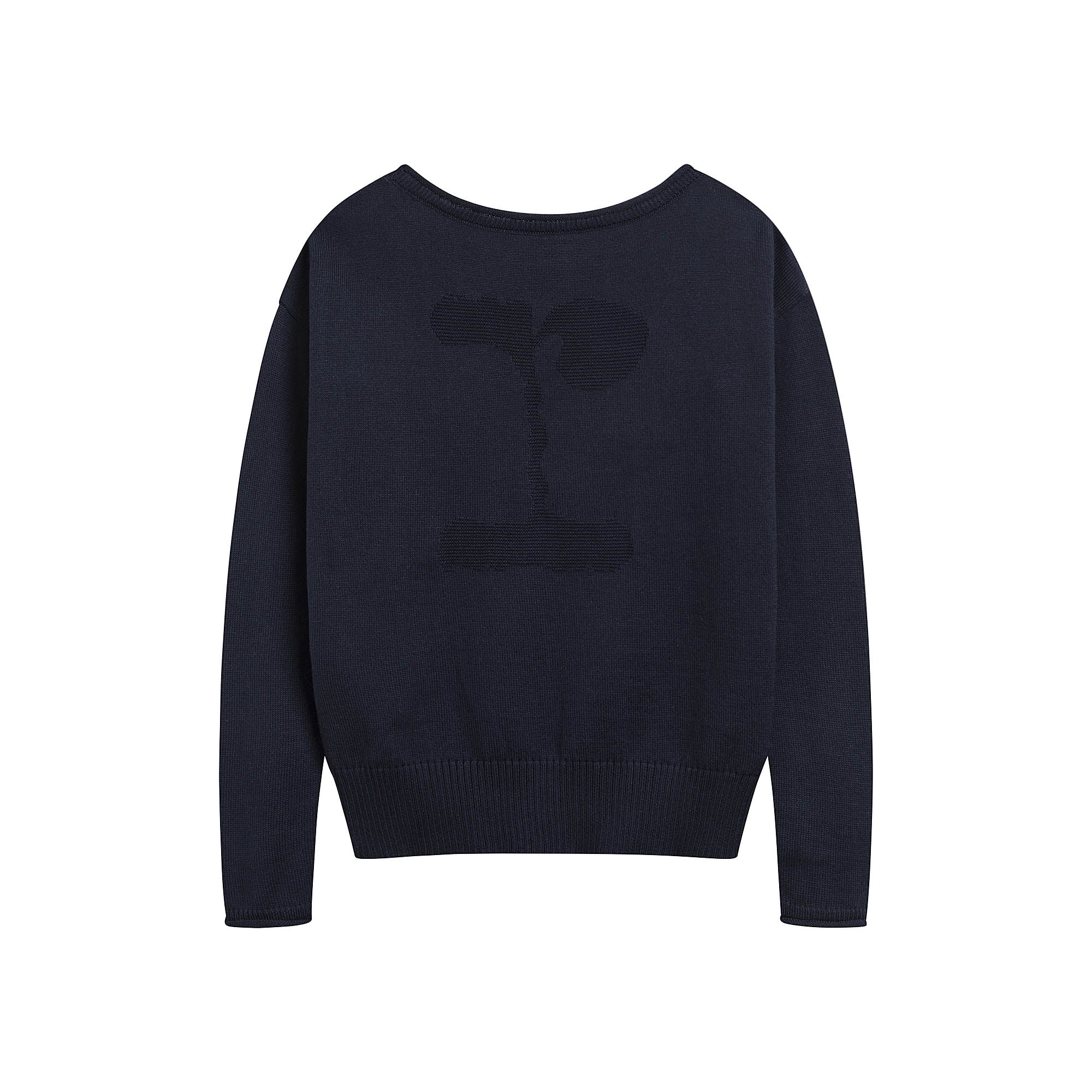 Girls Dark Blue Ballet Sweater(DE674/116)