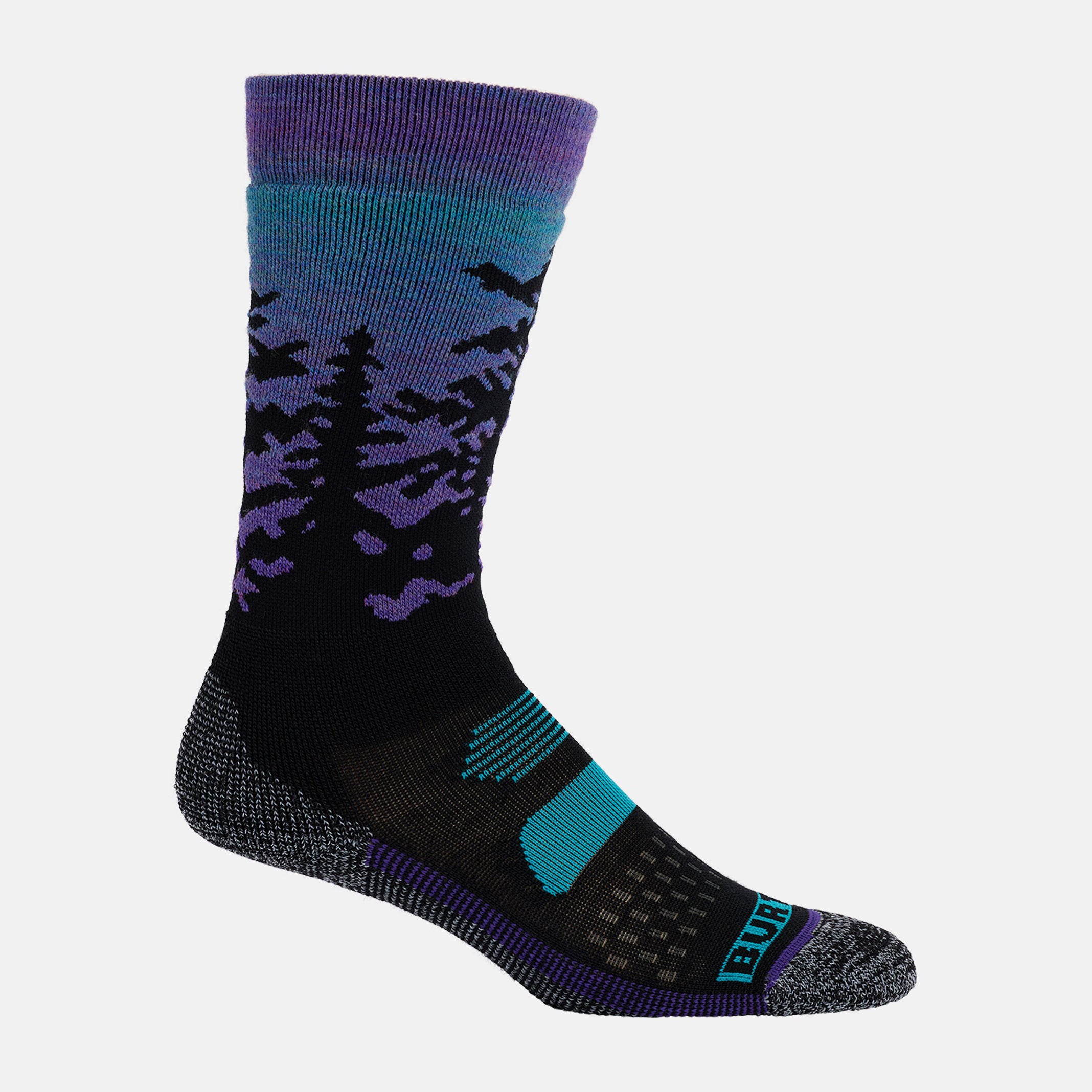 Boys & Girls Purple Snow Socks