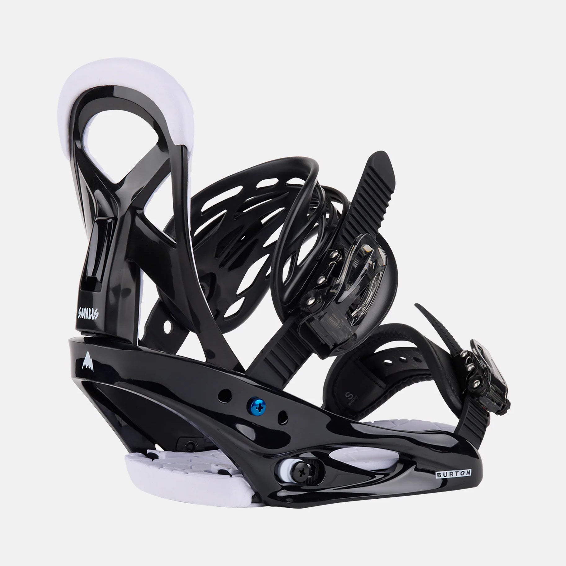 Boys & Girls Black "Re:Flex" Snowboard Bindings