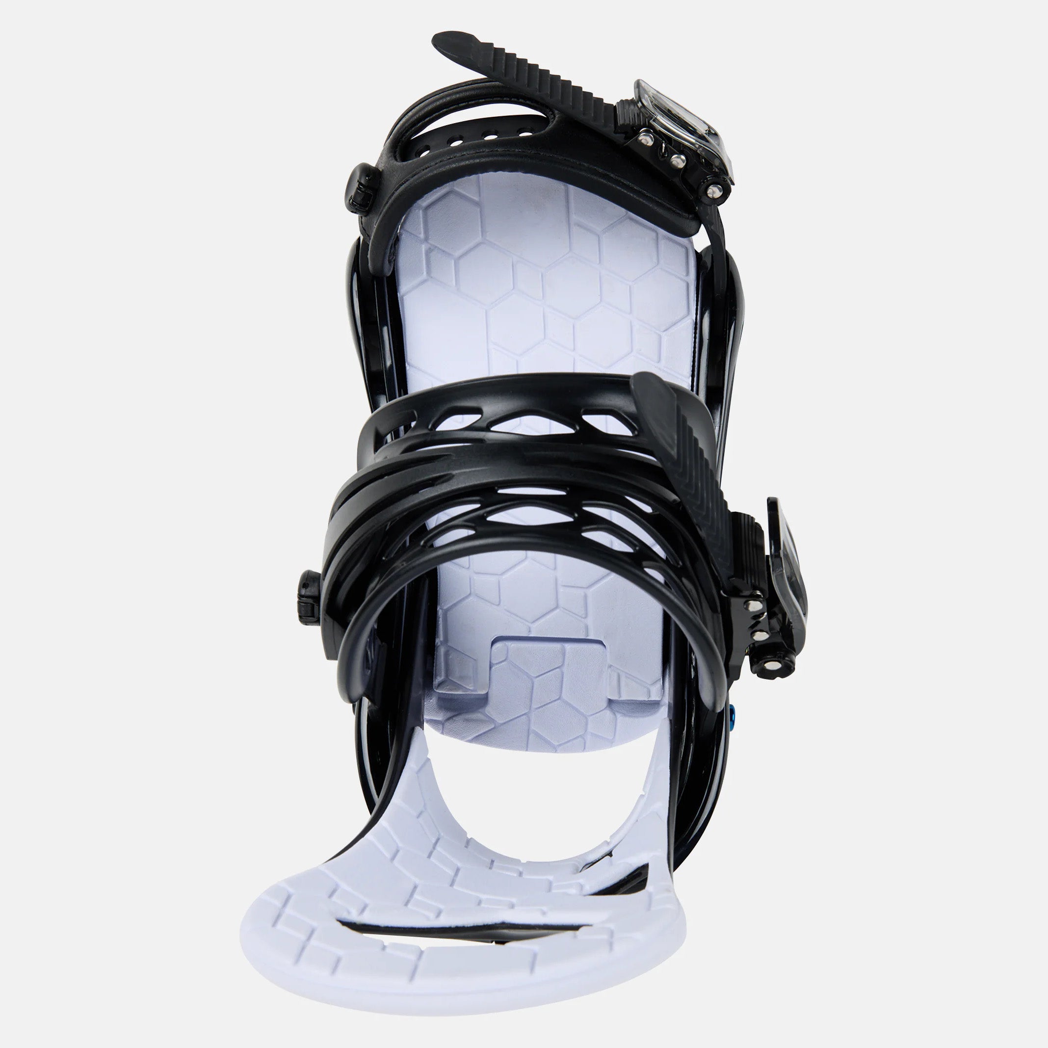 Fixations de snowboard noires « Re:Flex » pour garçons et filles