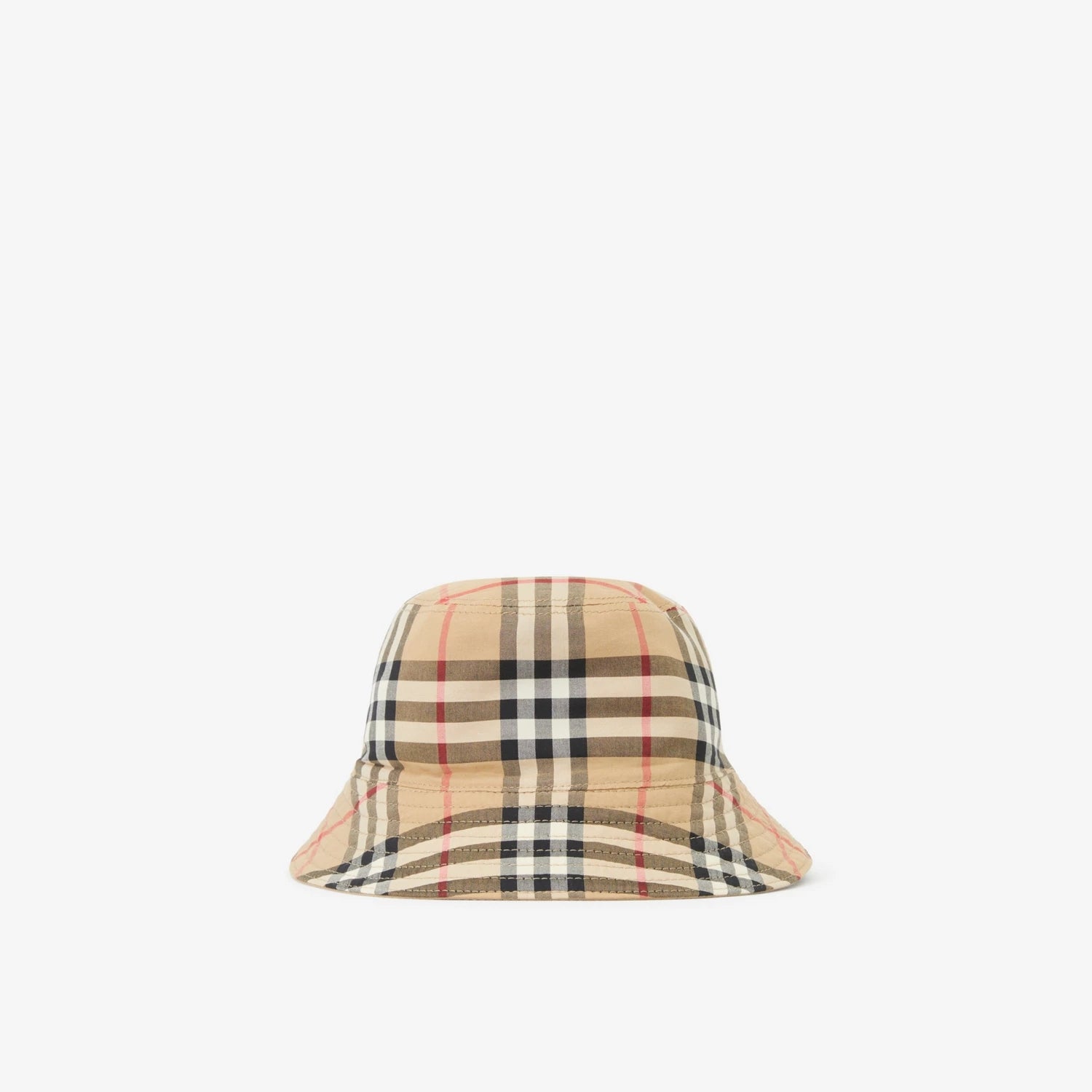 Boys & Girls Beige Reversible Bucket Hat