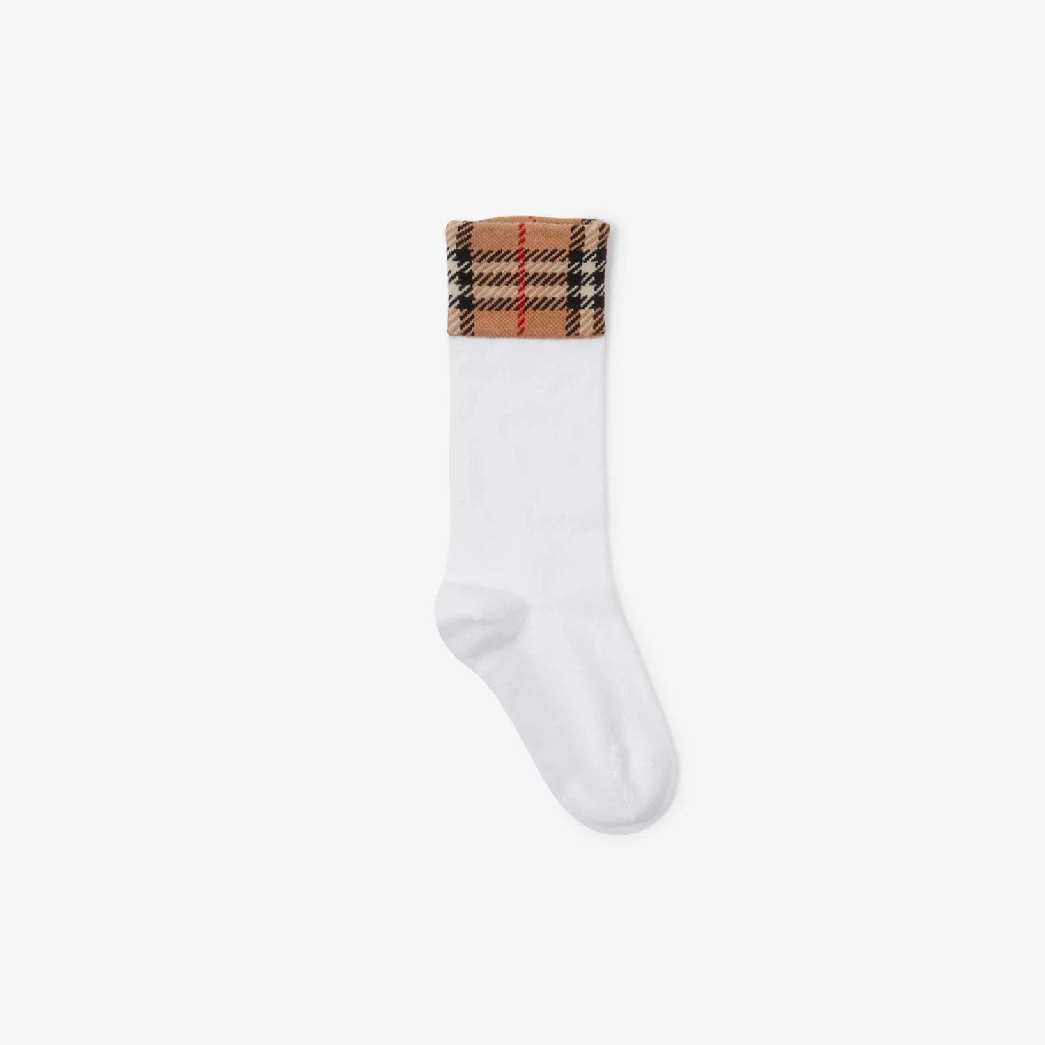 Boys & Girls Black Check Cotton Socks(2 Pack)