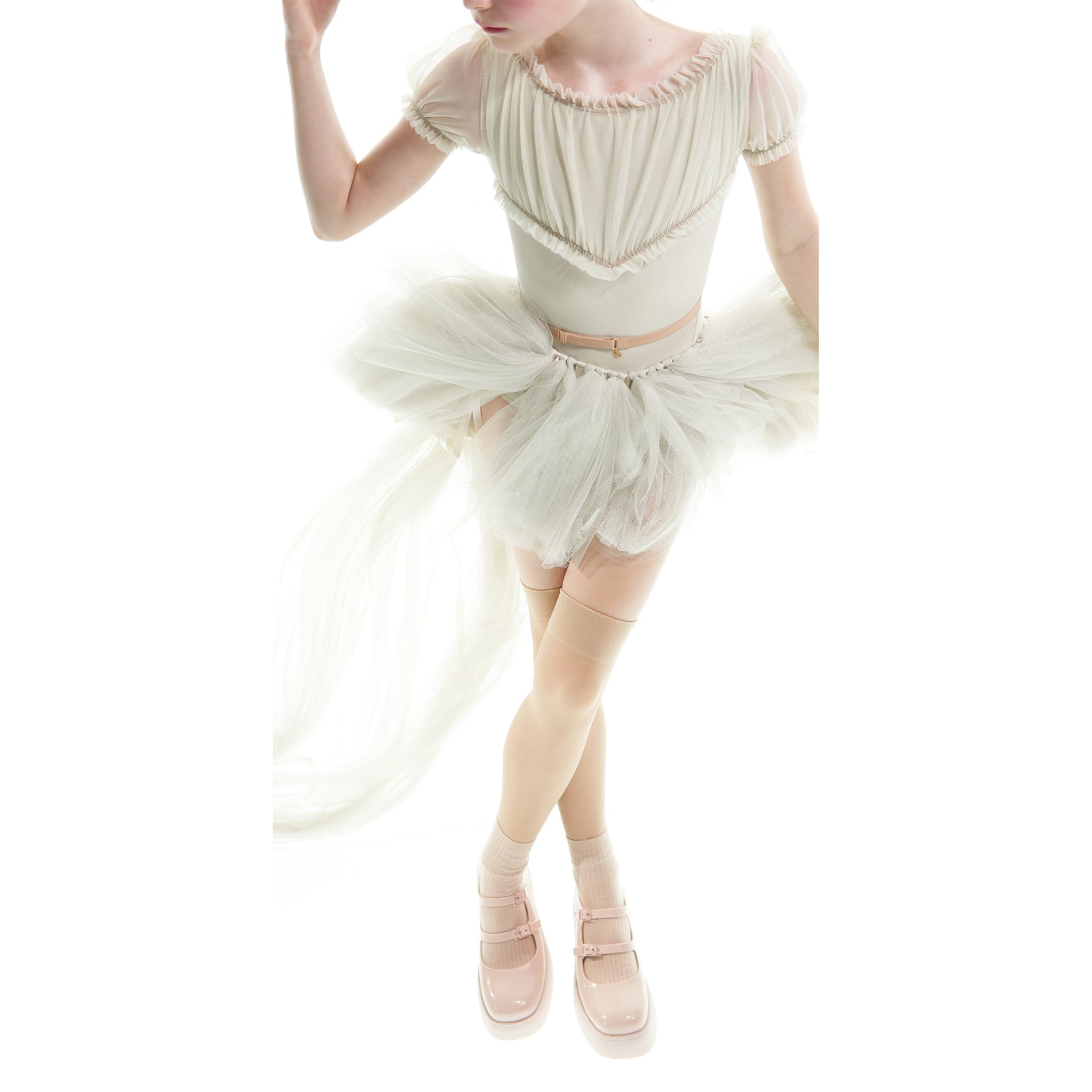 Girls Pale Cyan Ballet TuTu Skirt