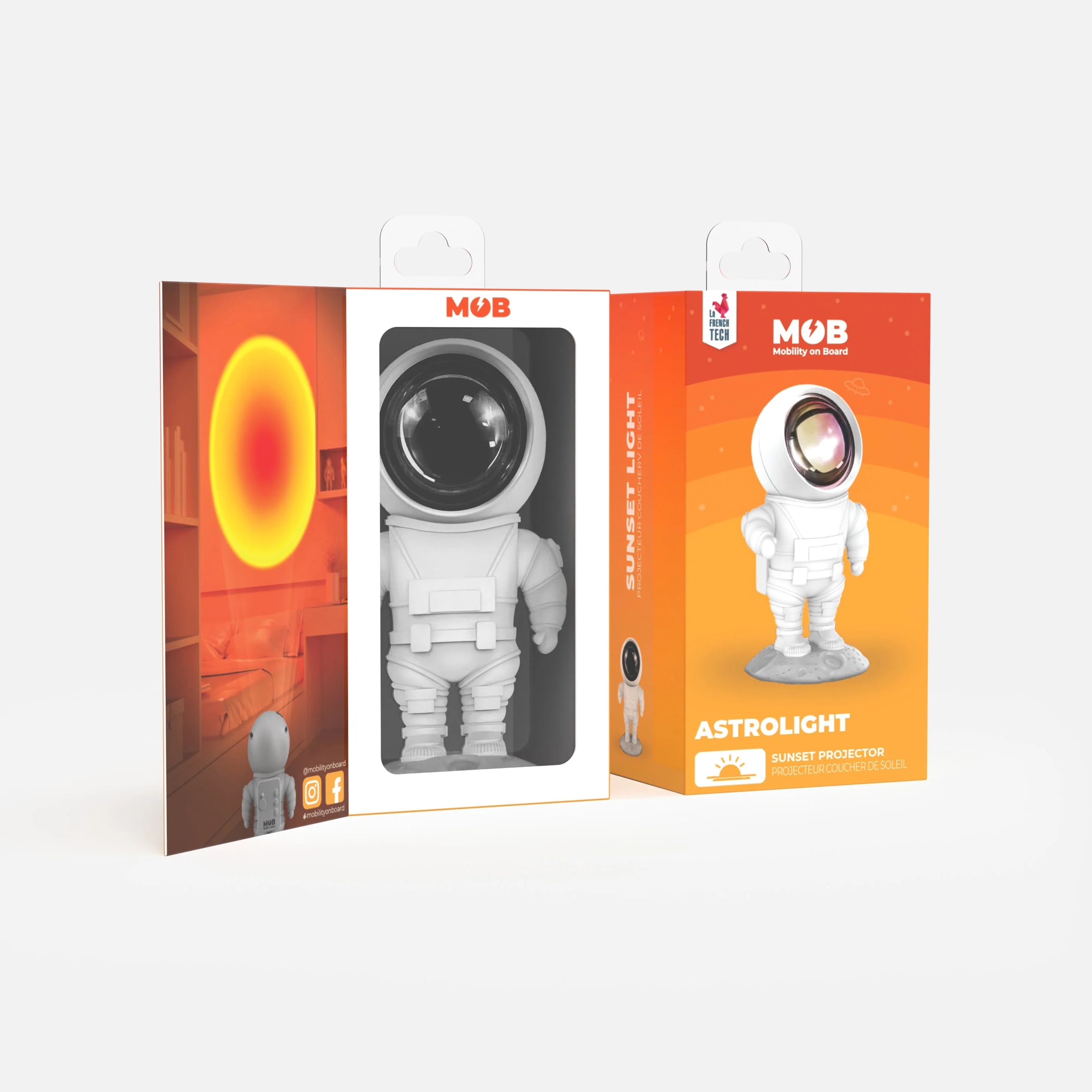 Orange Space Light