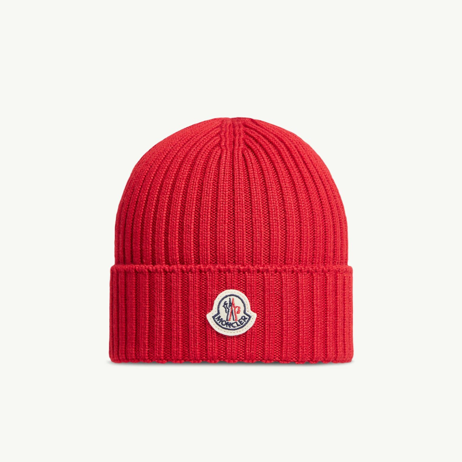 Boys Red Knit Wool Hat