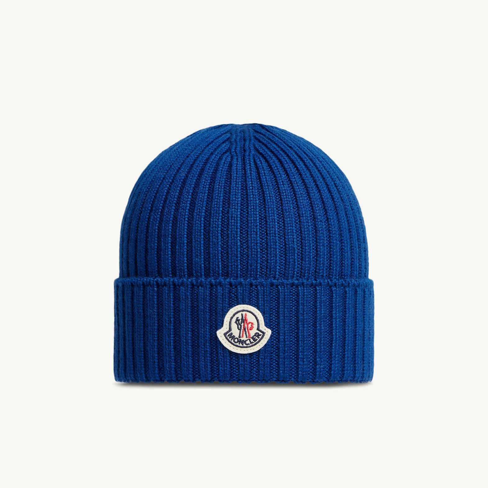 Boys Blue Knit Wool Hat