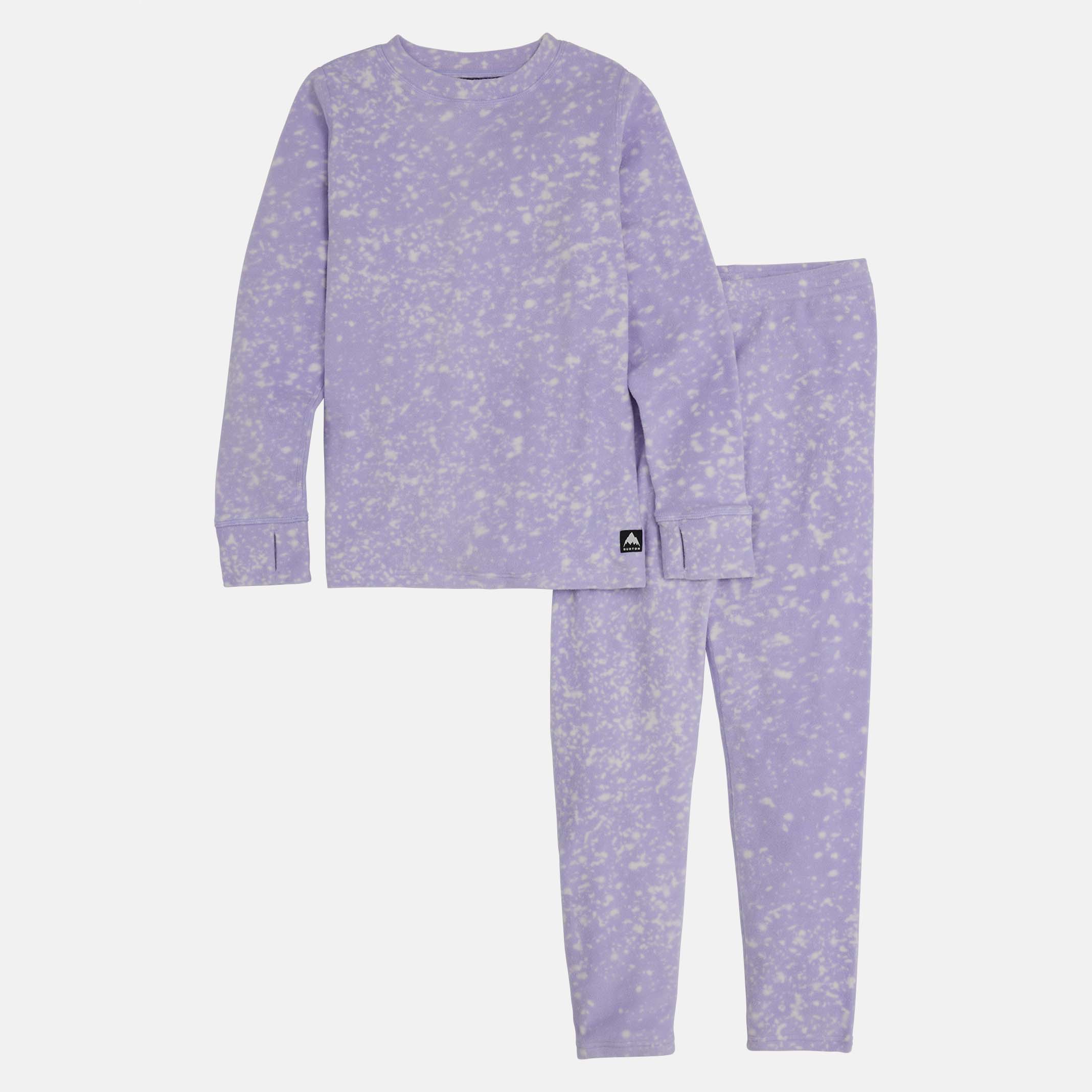 Boys & Girls Purple Fleece Warmer Set