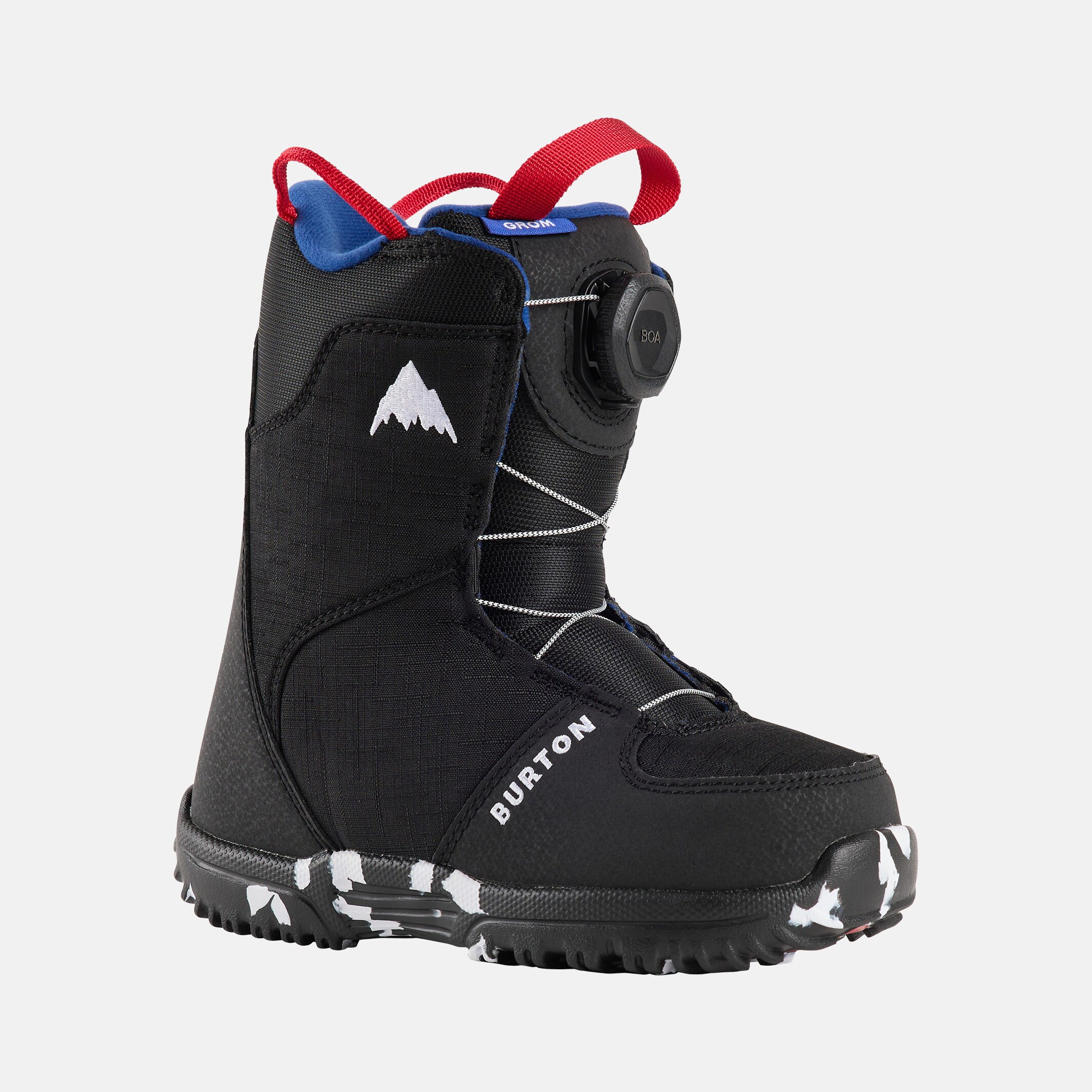 Boys & Girls Black "Grom BOA®" Snow Boots