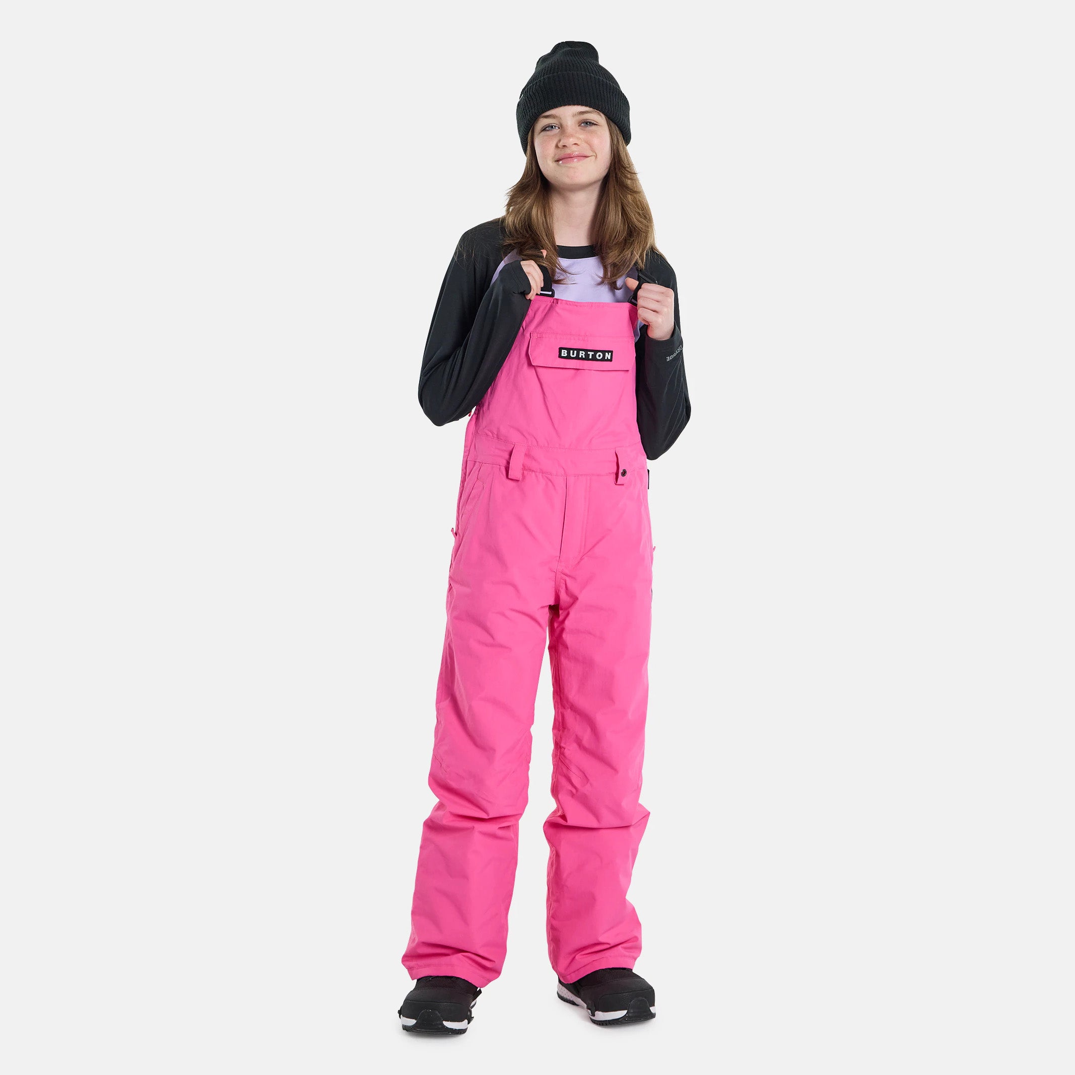 Girls Fuchsia Snow Trousers
