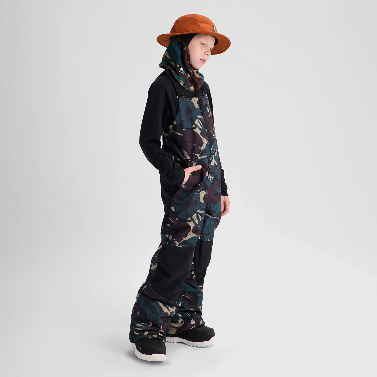 Boys & Girls Camo Skylar 2L Bib Trousers