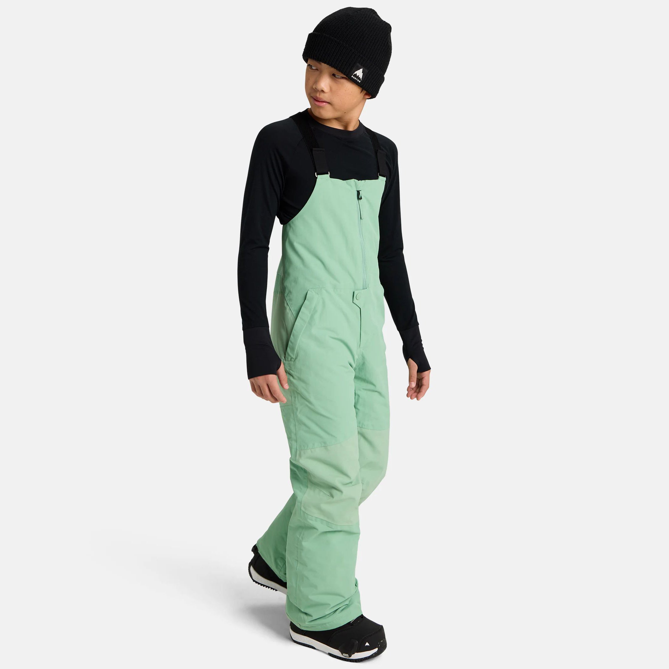 Boys & Girls Light Green Skylar 2L Ski Trousers