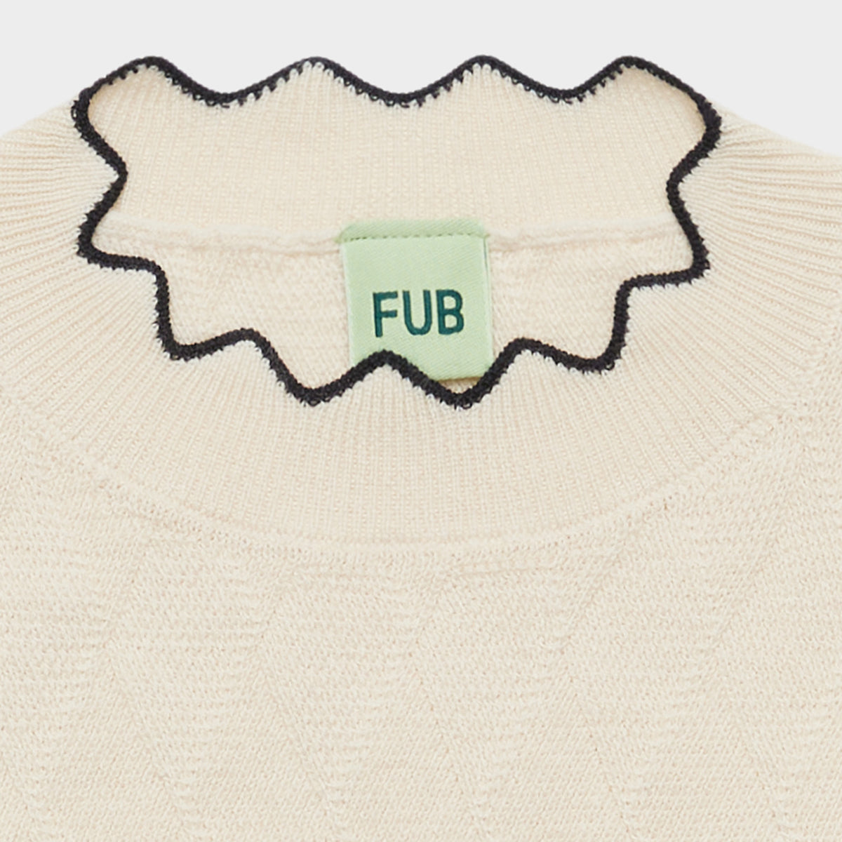 Girls White Diamond Pattern Wool Sweater