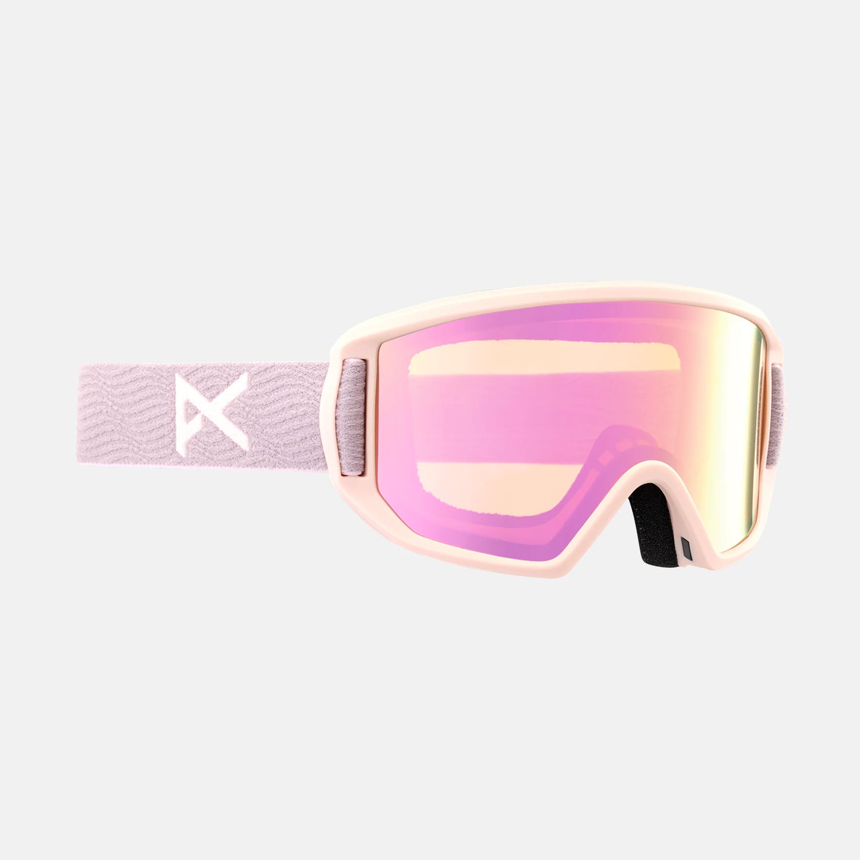 Boys & Girls Pink Ski Sunglasses & Warmer Hat Set(ANON RELAPSE JR)