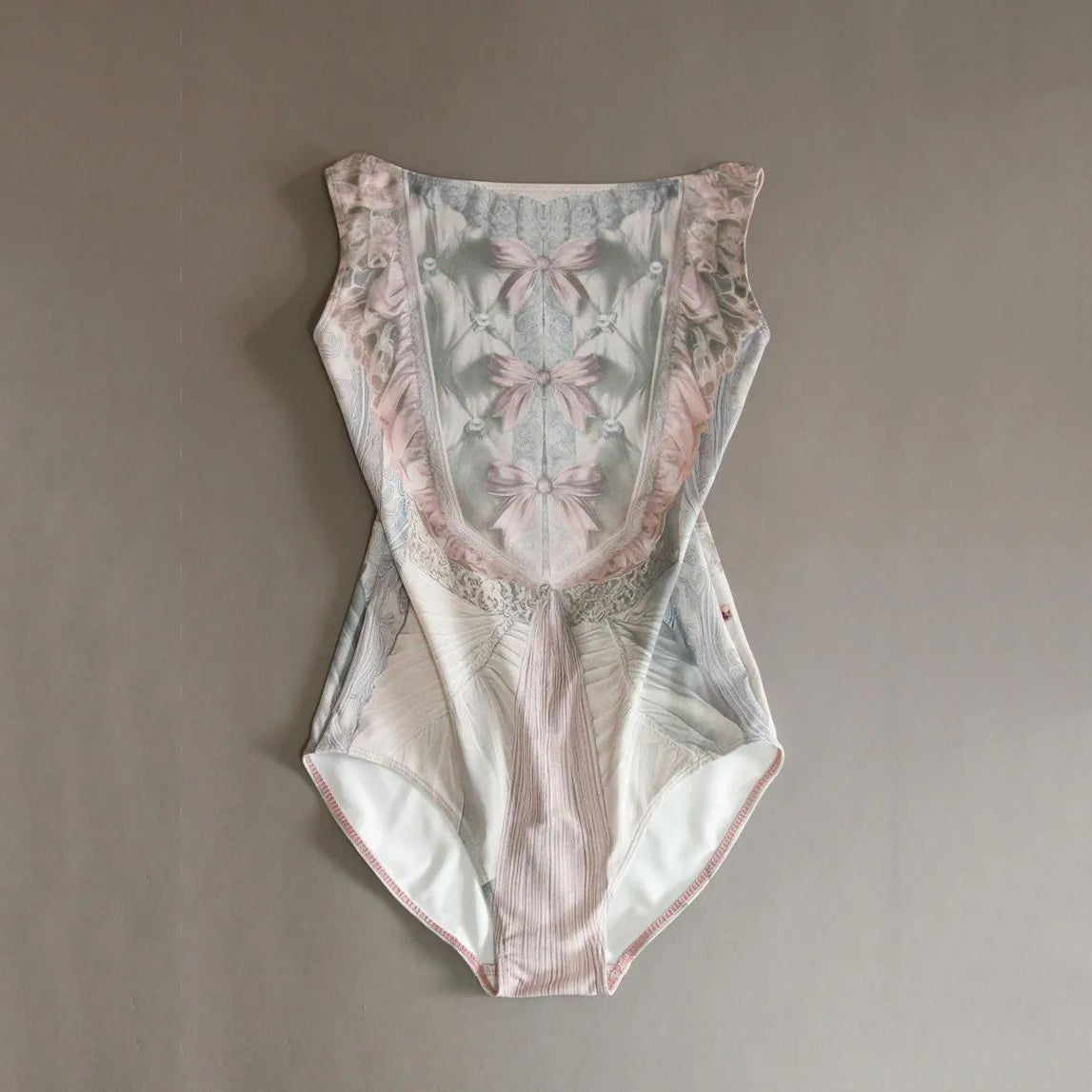 Women Multicolor Ballet Onesies(190020166/Degage/Afternoon tea)