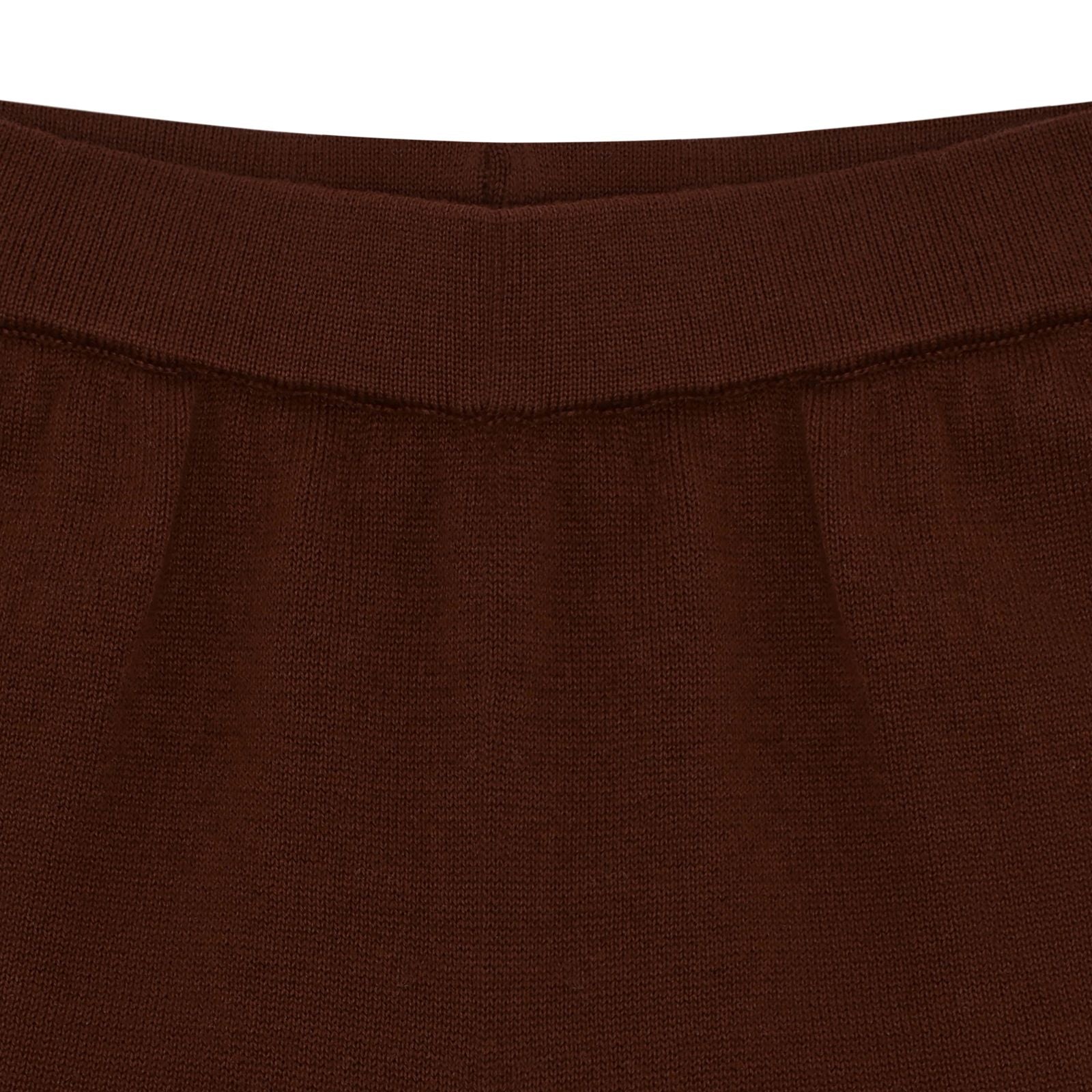 Boys & Girls Maroon Cotton Knit Shorts
