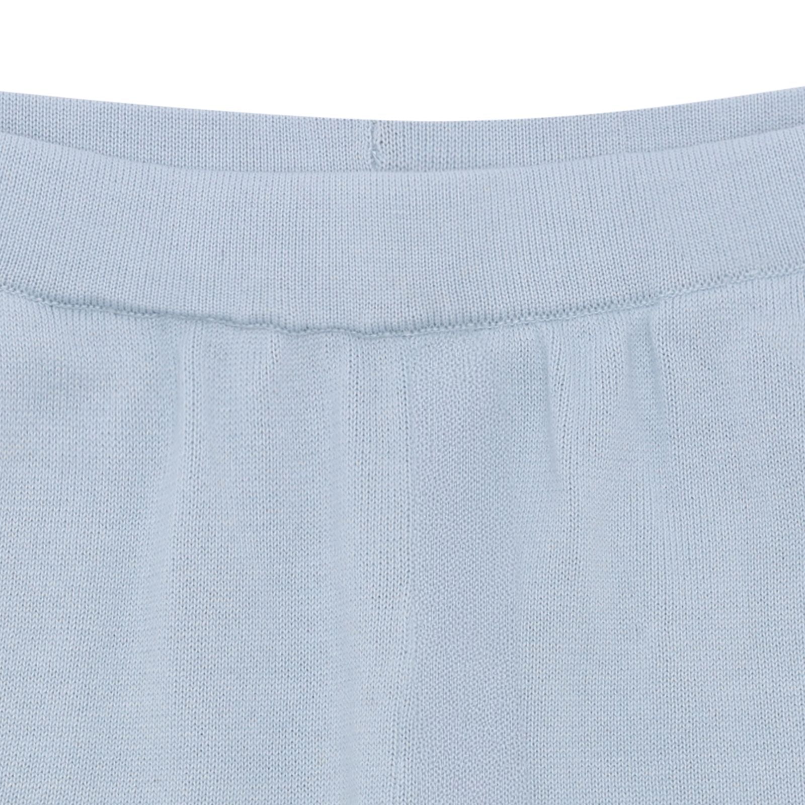 Boys & Girls Light Blue Cotton Shorts