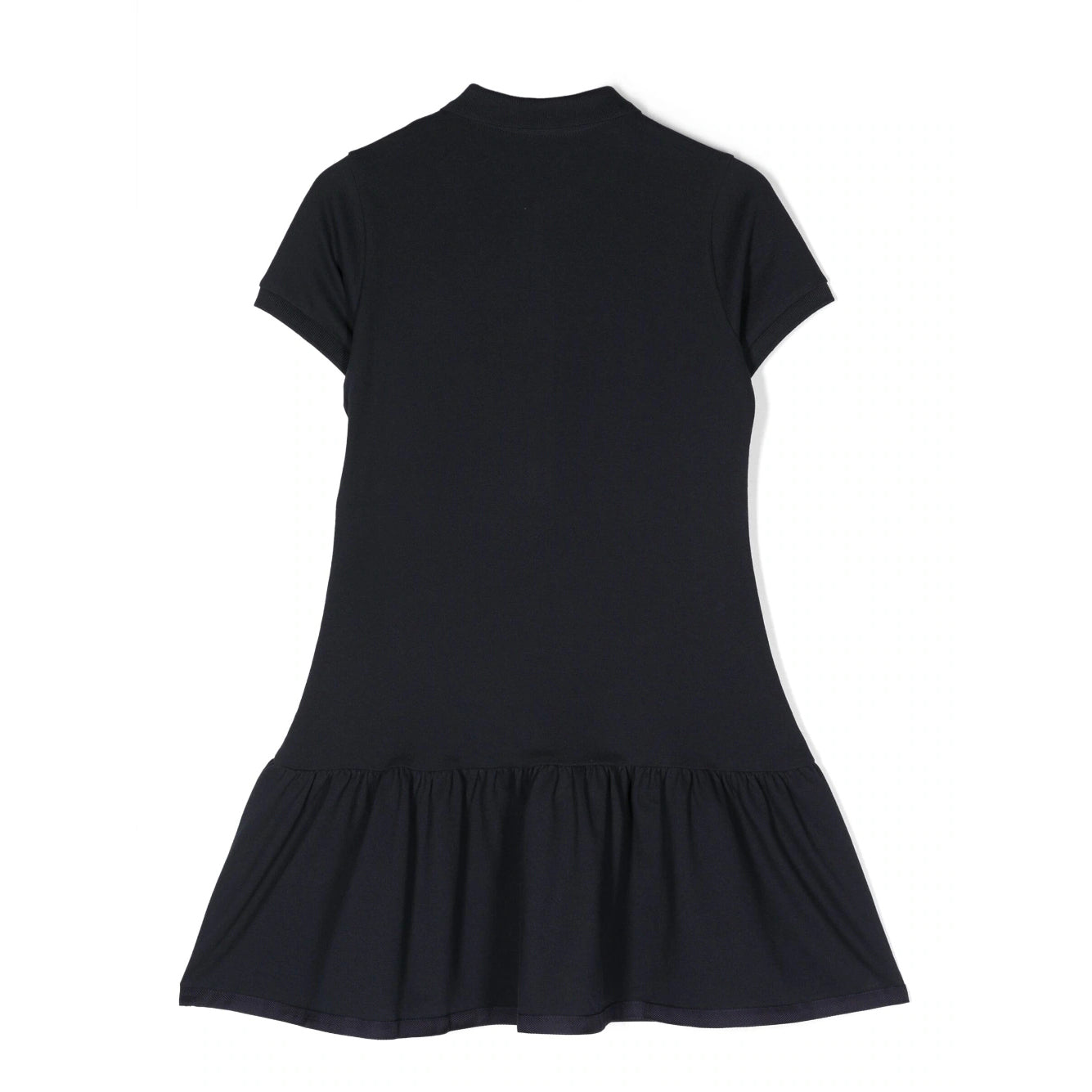 Girls Navy Cotton Polo Dress
