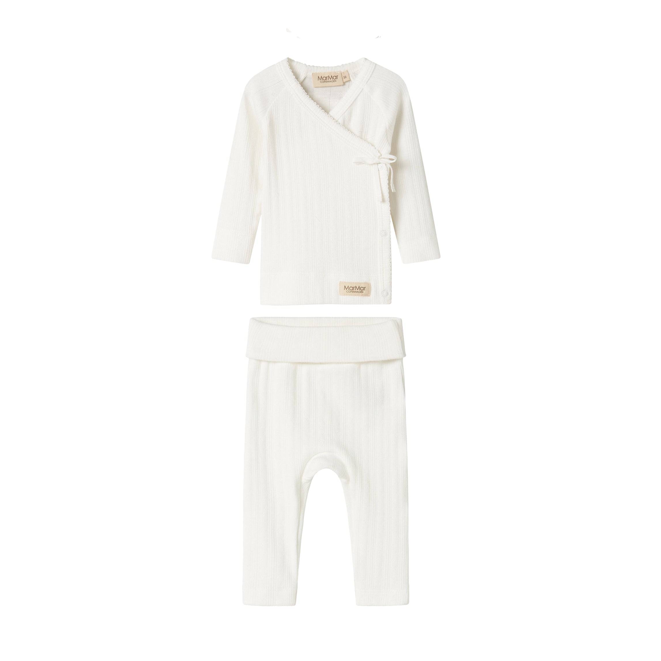 Baby Boys & Girls White Cotton Set