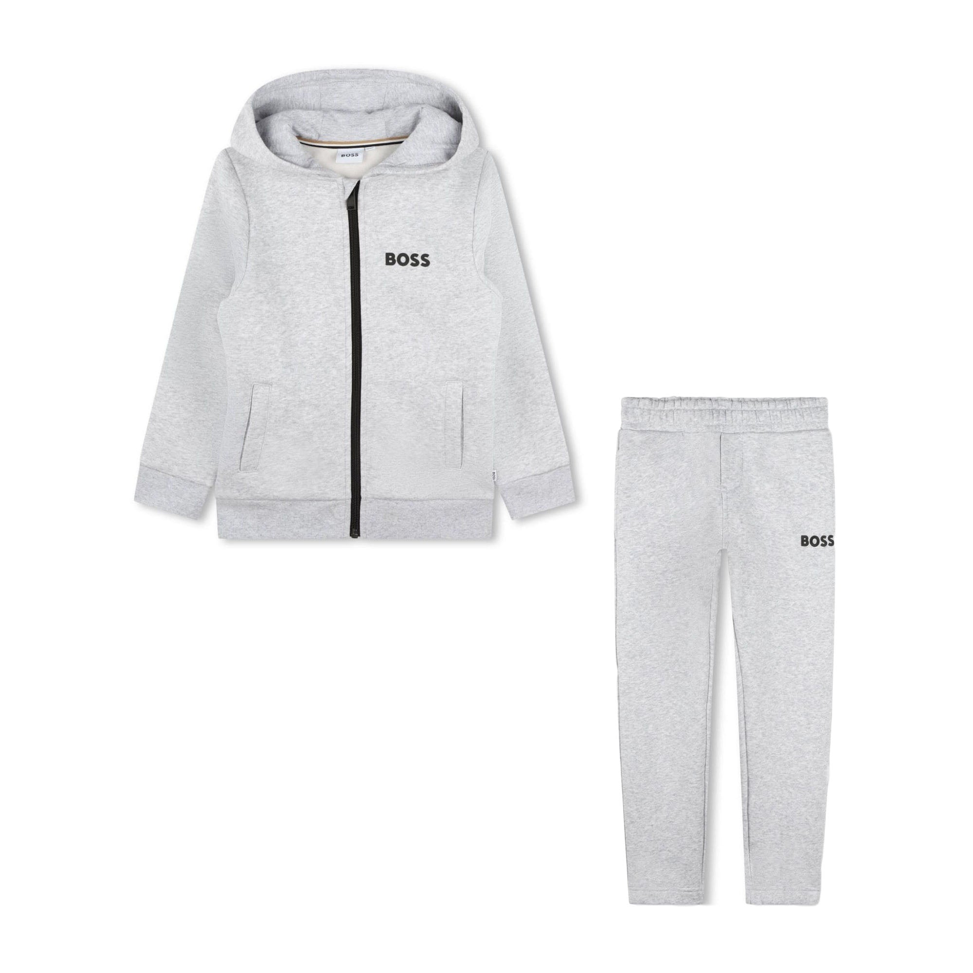 Boys Grey Cotton Set