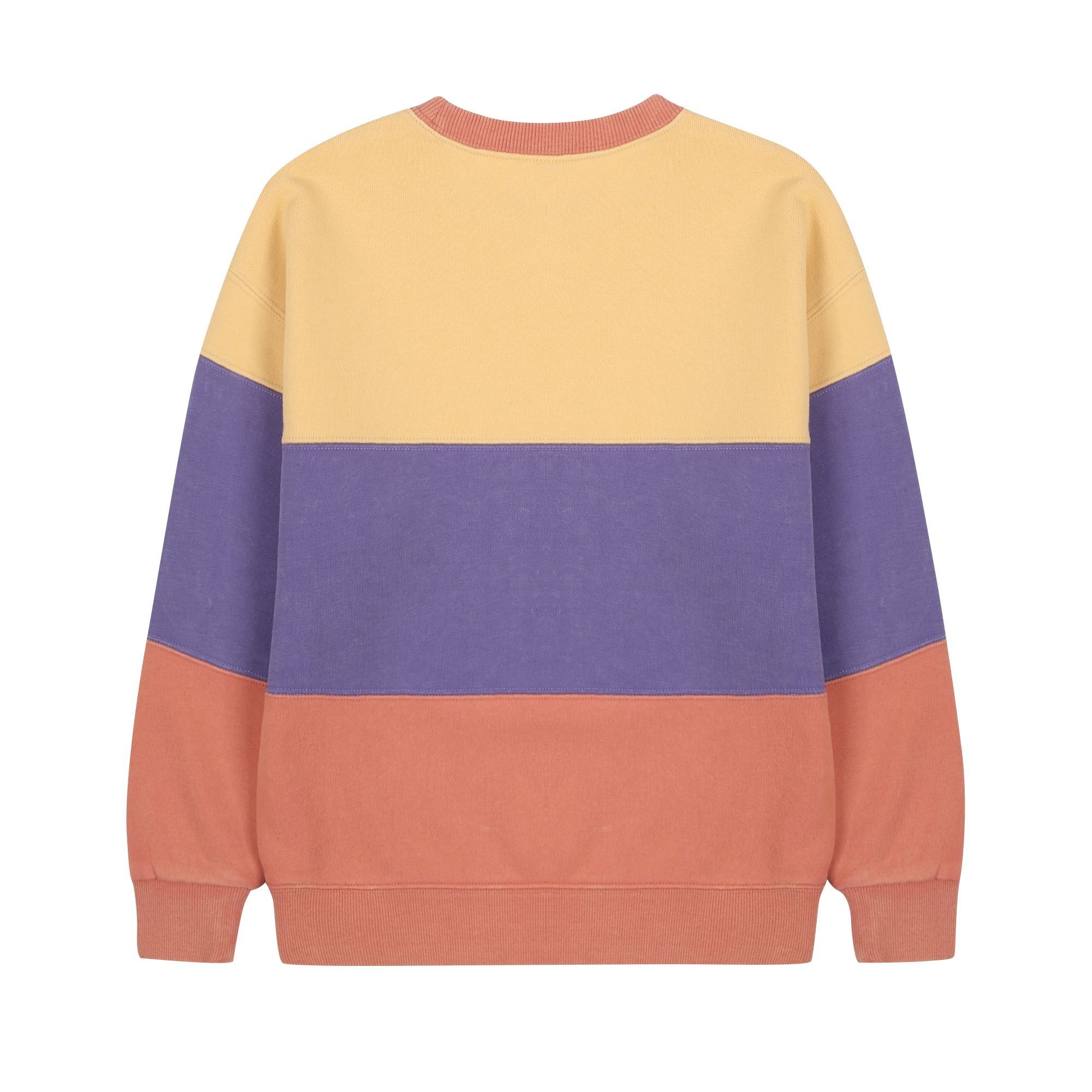 Boys & Girls Multicolor Stripes Cotton Sweatshirt