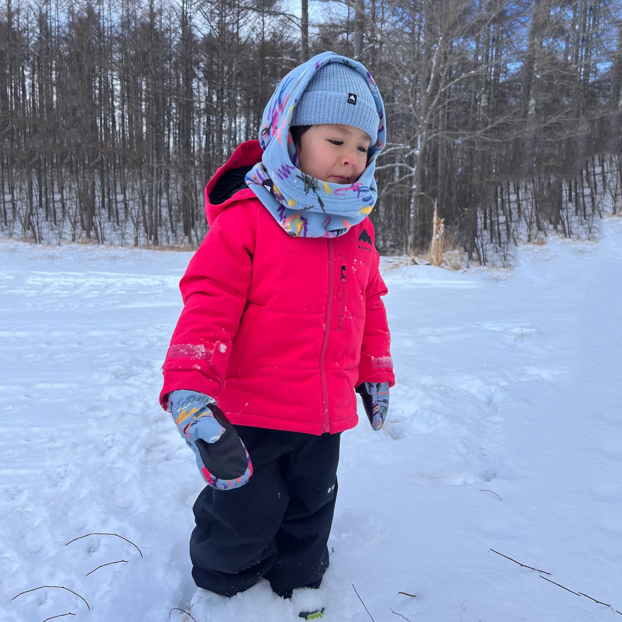 Boys & Girls Blue Printed Warm Hat