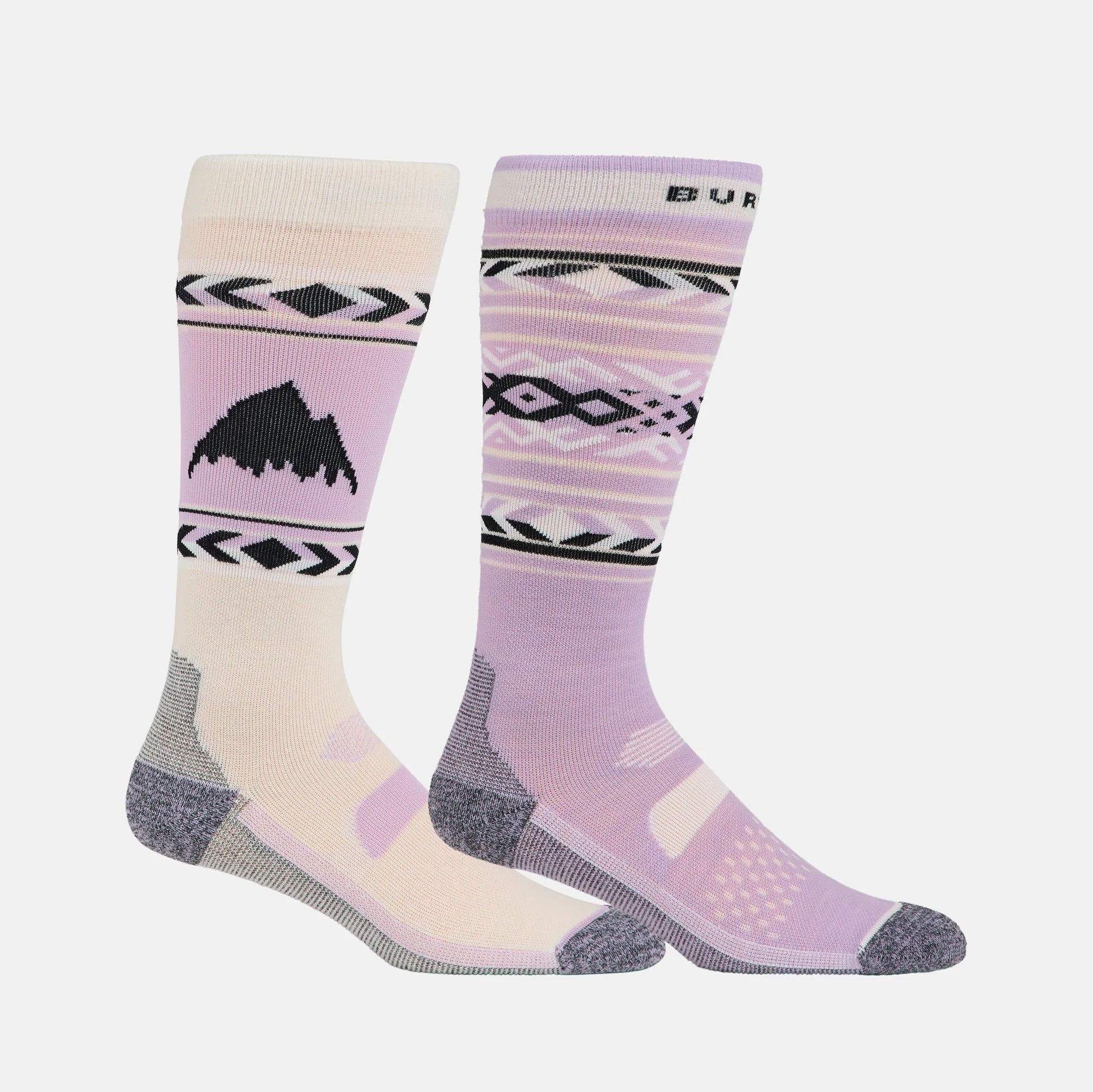 Women Purple Ski Socks(2 Pack)