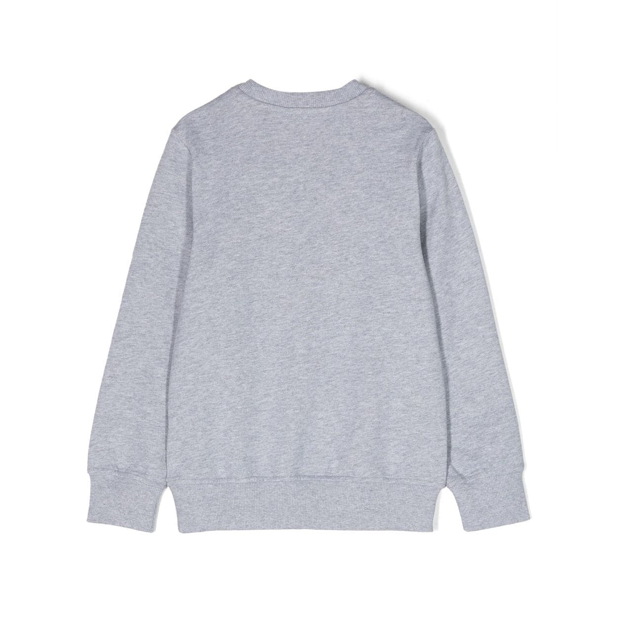 Boys & Girls Grey Printed Cotton Sweatshirt