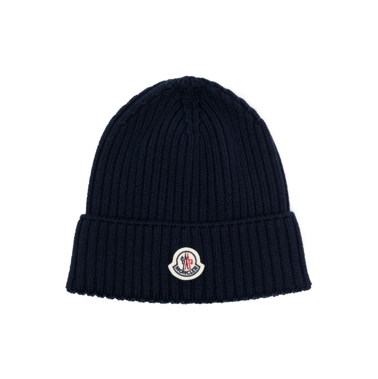 Boys & Girls Navy Logo Wool Hat