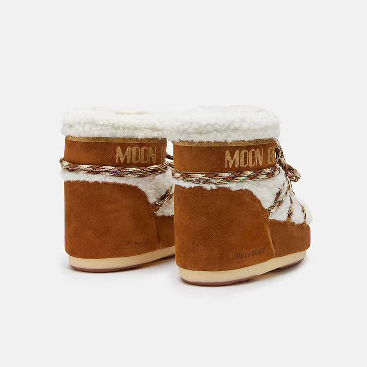 Women Brown "ICON LOW" Boots