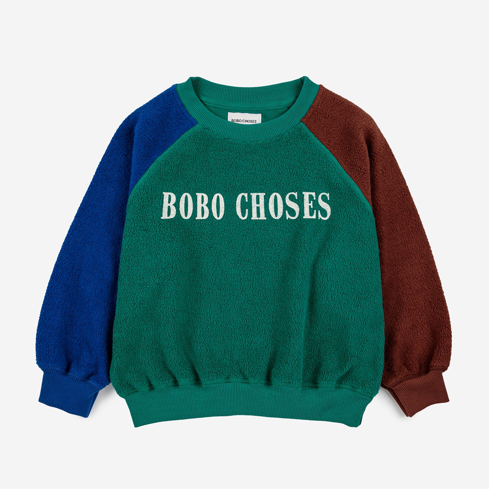 Boys & Girls Green Logo Fleece Sweatshirt