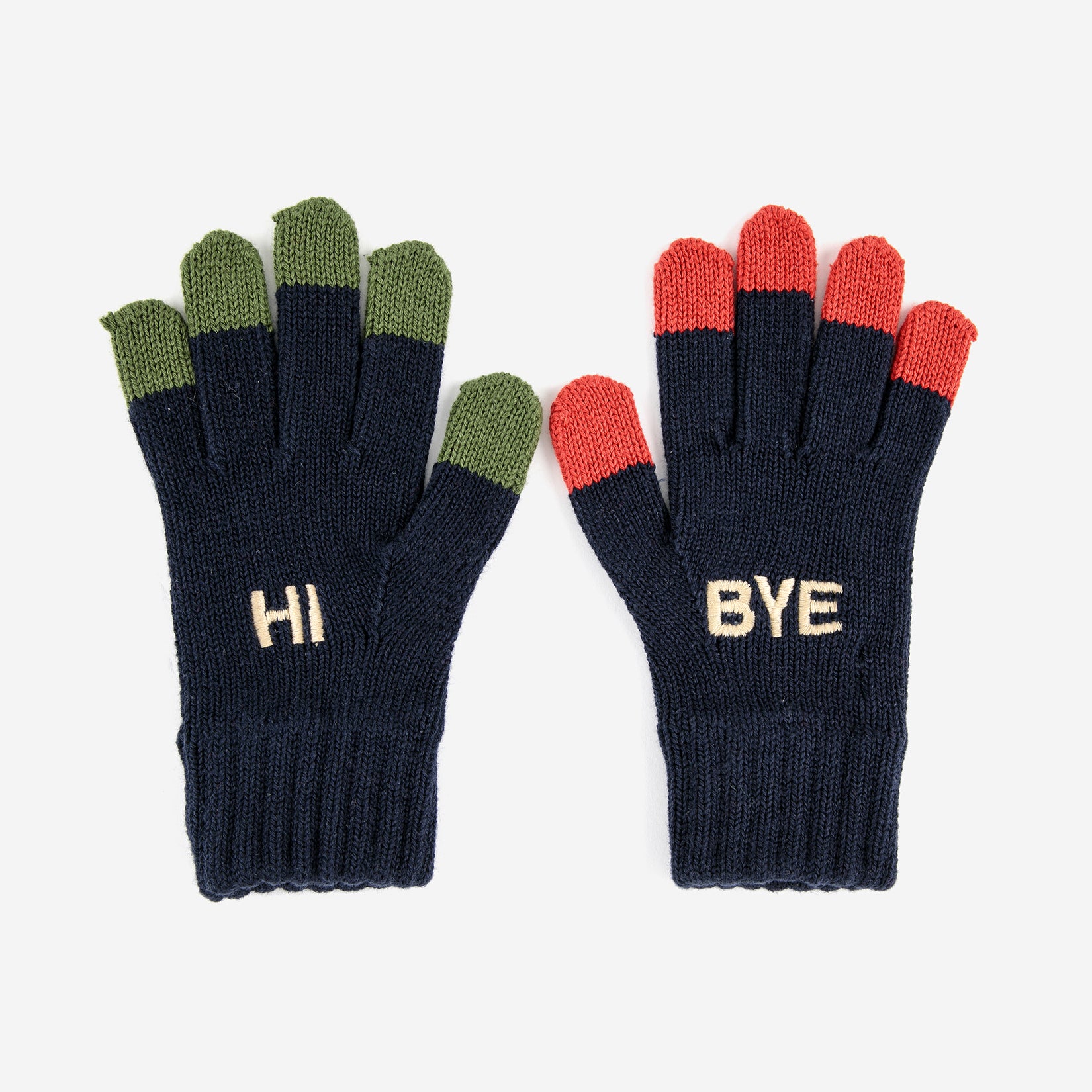 Boys & Girls Navy Gloves