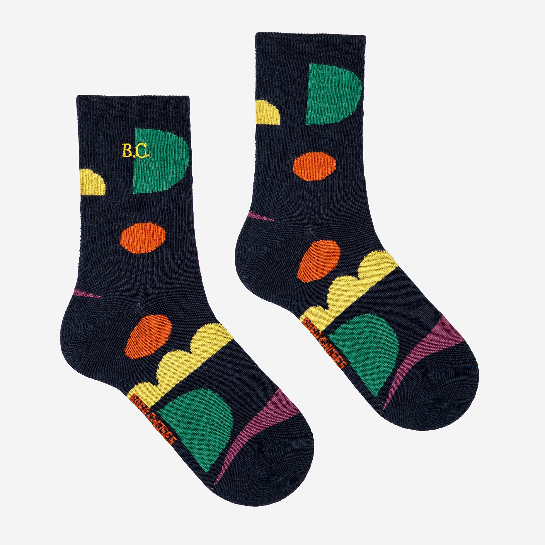 Boys & Girls Navy Cotton Socks