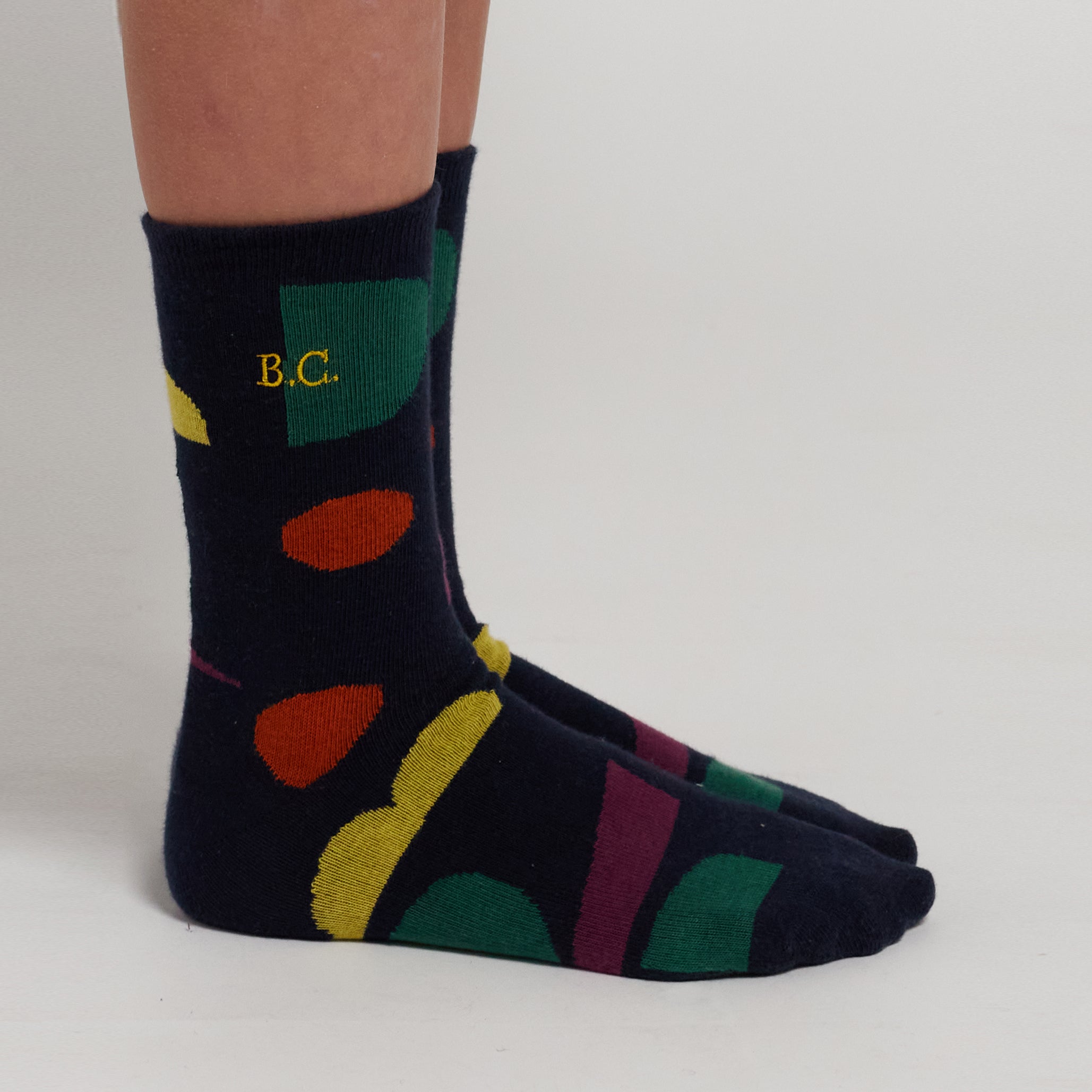 Boys & Girls Navy Cotton Socks