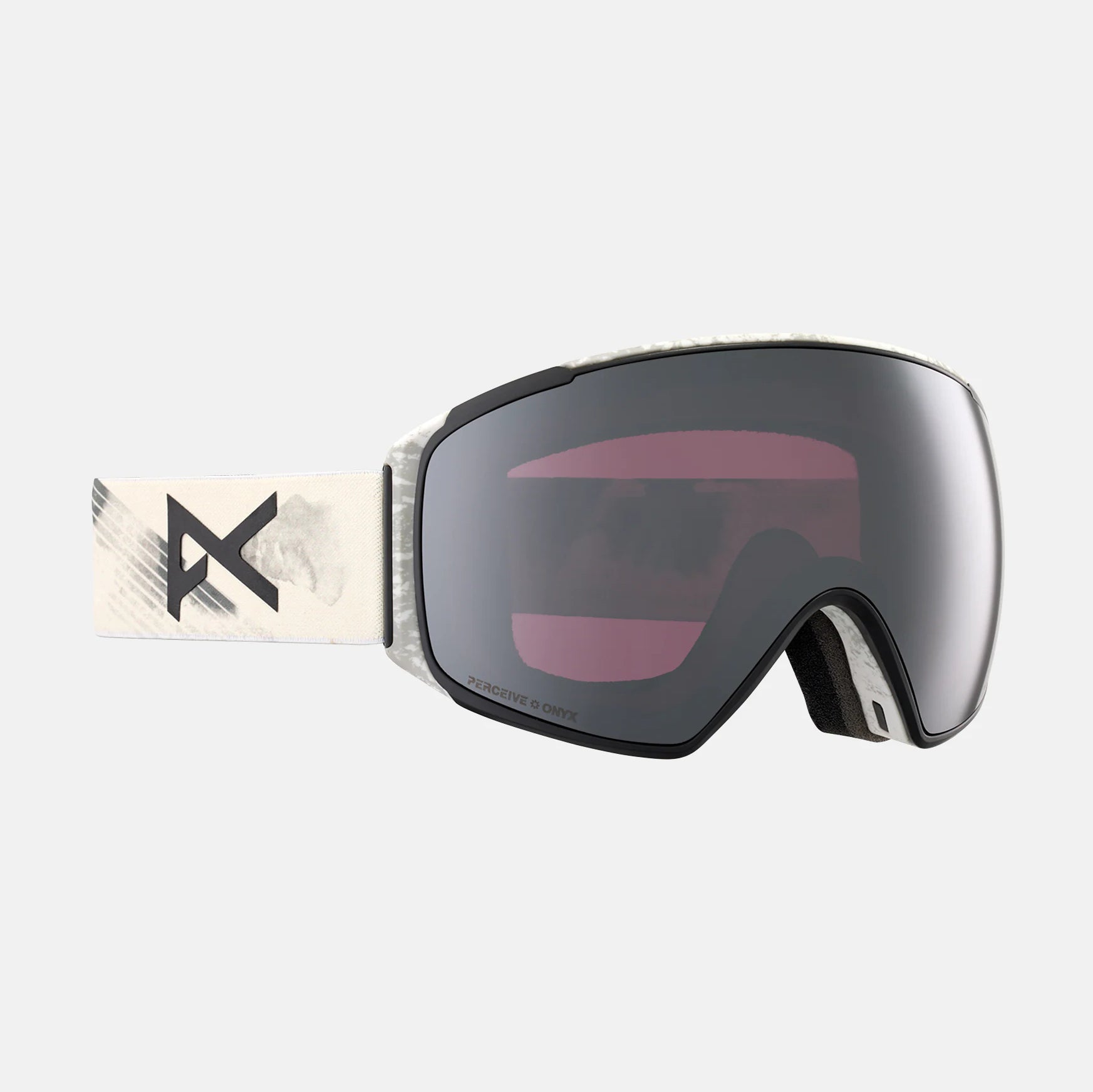 Boys & Girls White Ski Sunglasses & Warmer Hat Set(ANON M4S)